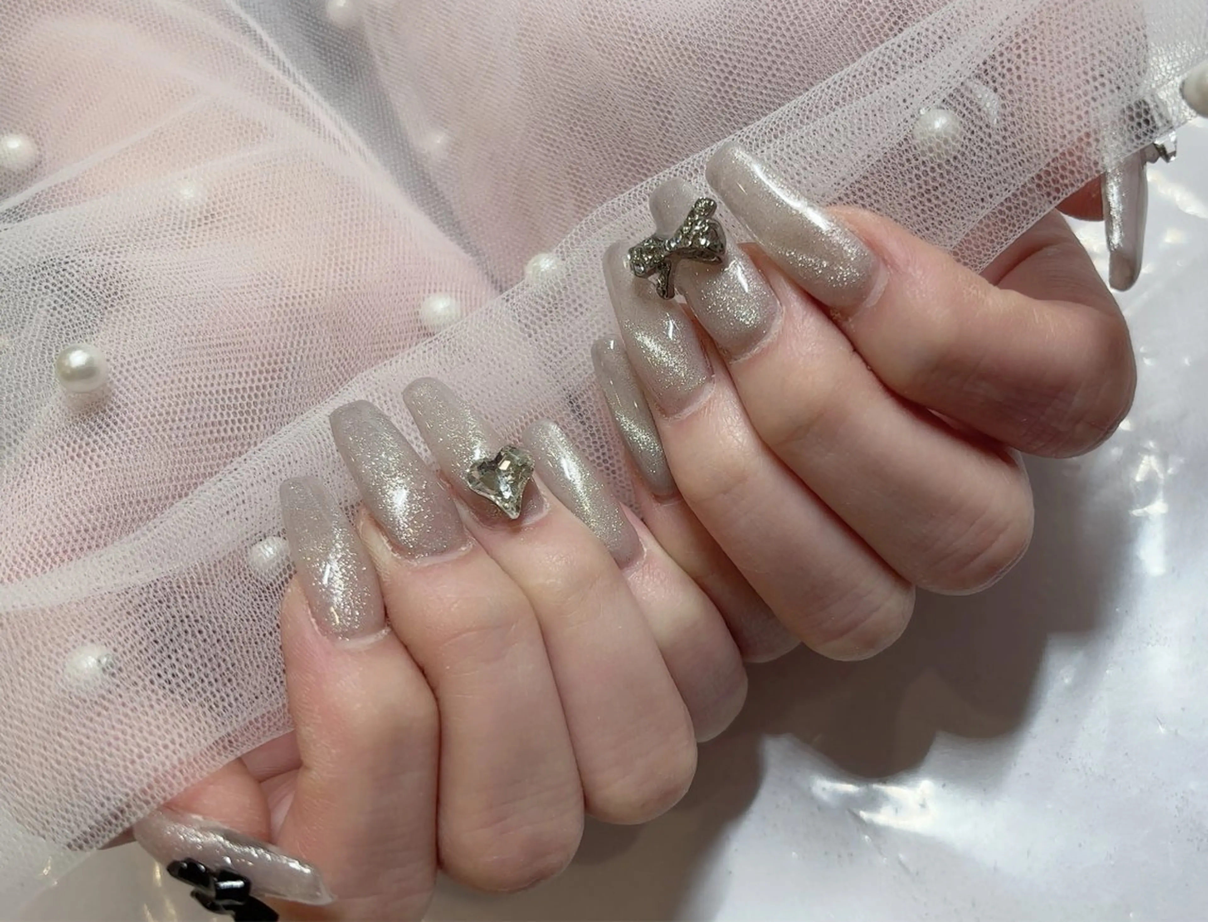 ネイル Zir nail 津田沼店所属・☁️ ゆい 🧸💛のネイルデザイン