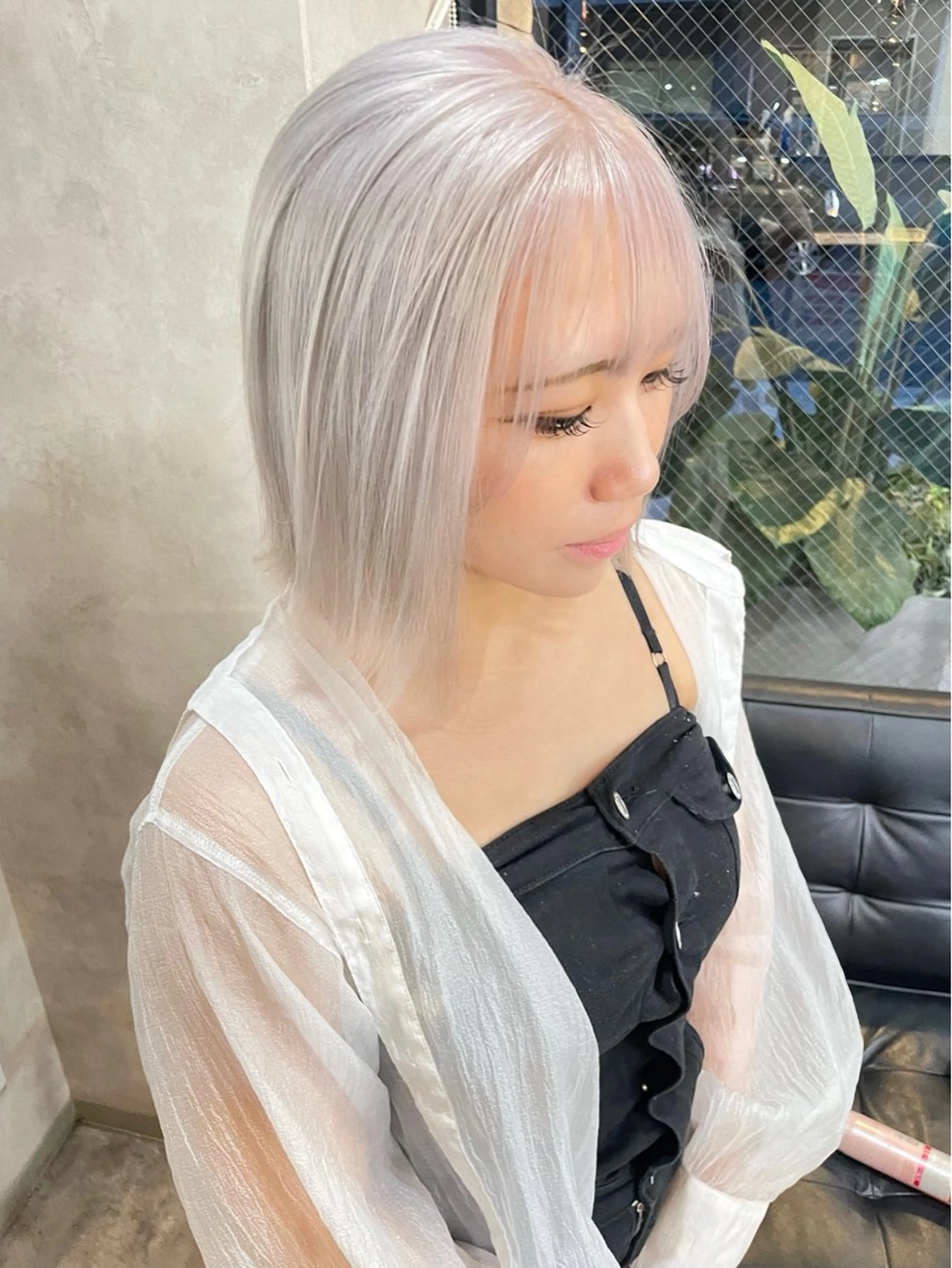 ミディアム ヘアカラー トリートメント 🔖RIENS /renaのヘアスタイル