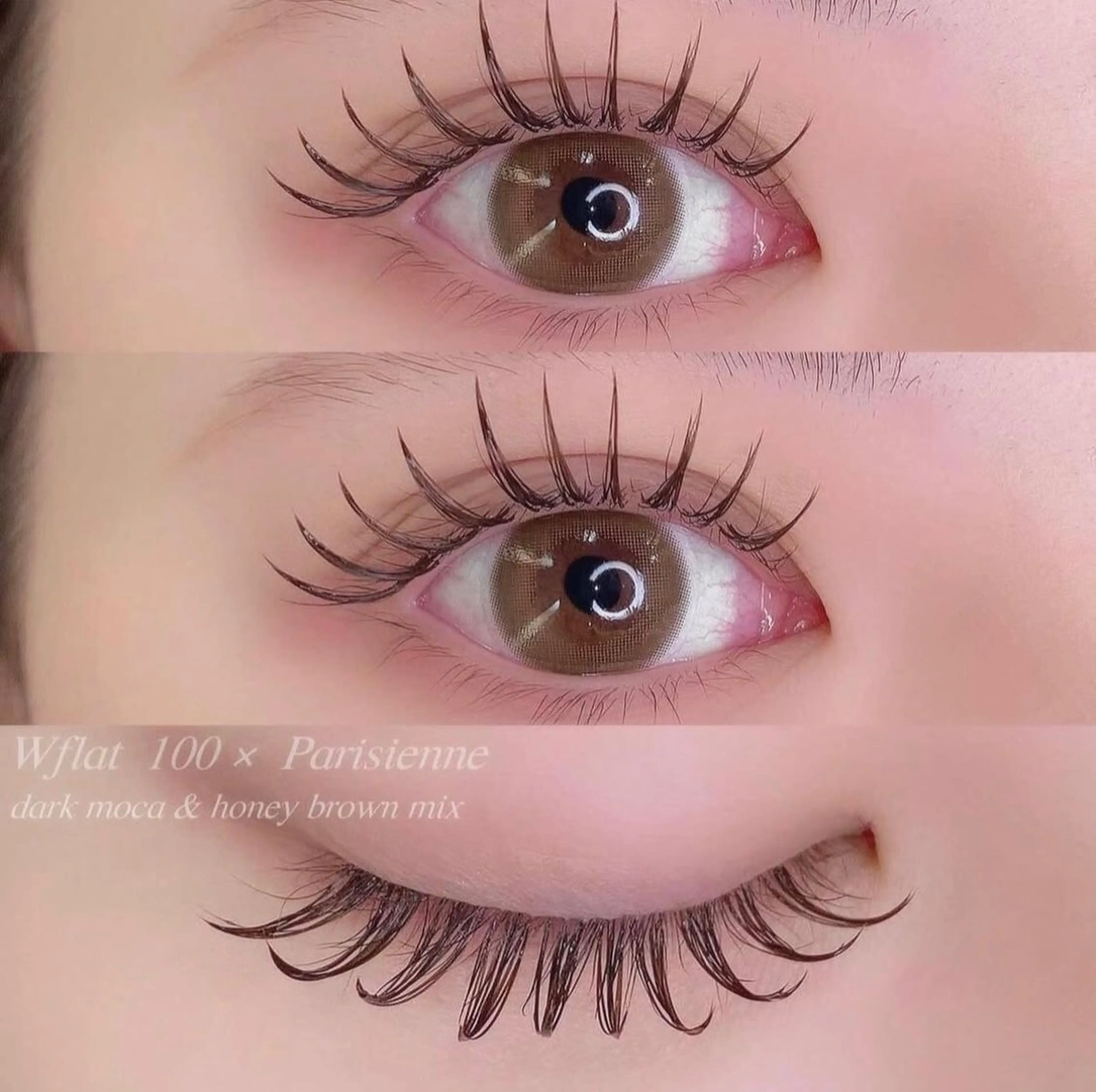 💥フラットラッシュ100本(LED変更プラス980円,オフ500円) (束間コーティング仕上げ付き, アイパック付き)の写真