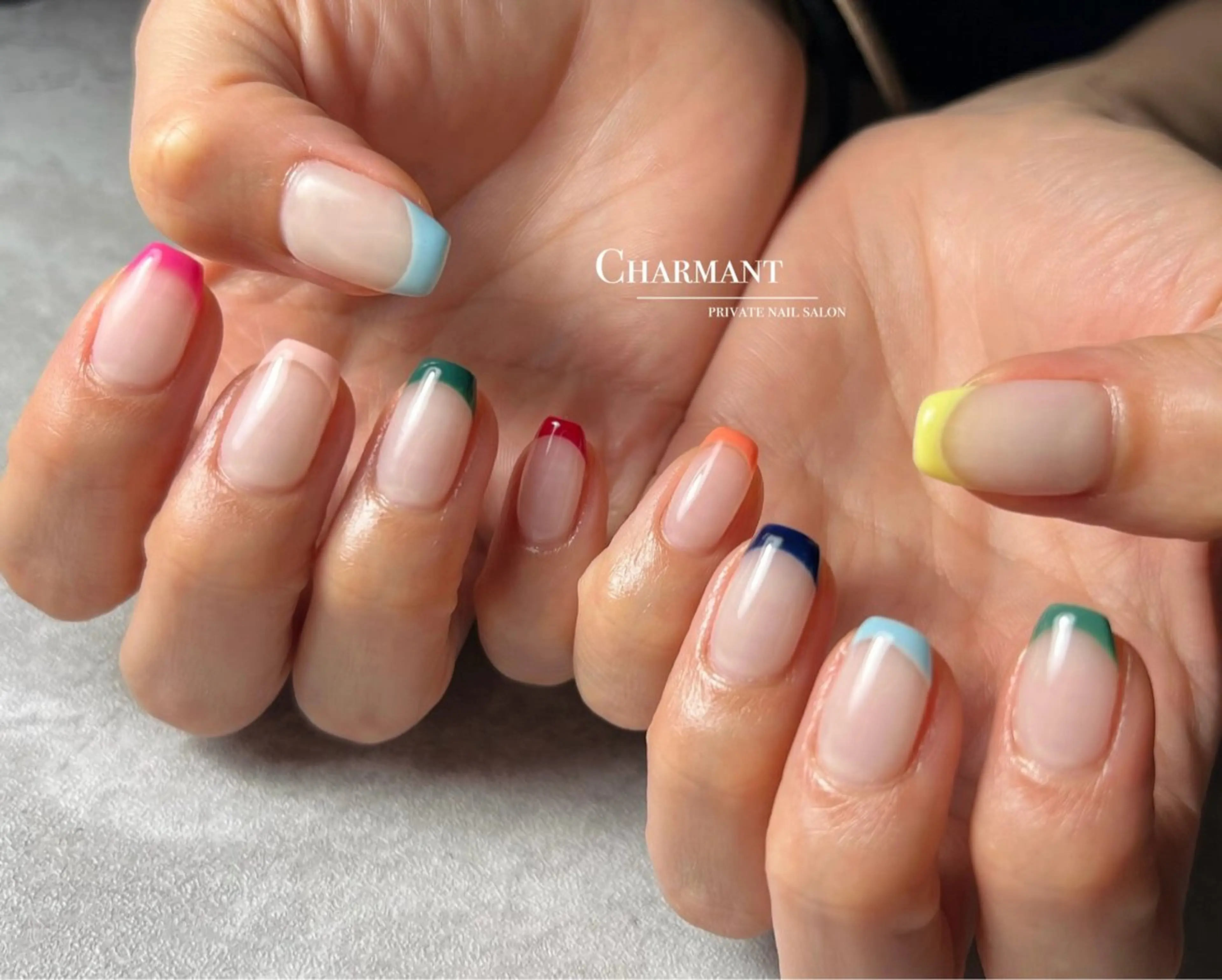 ネイル ハンドネイル Minako 【Charmant】のネイルデザイン