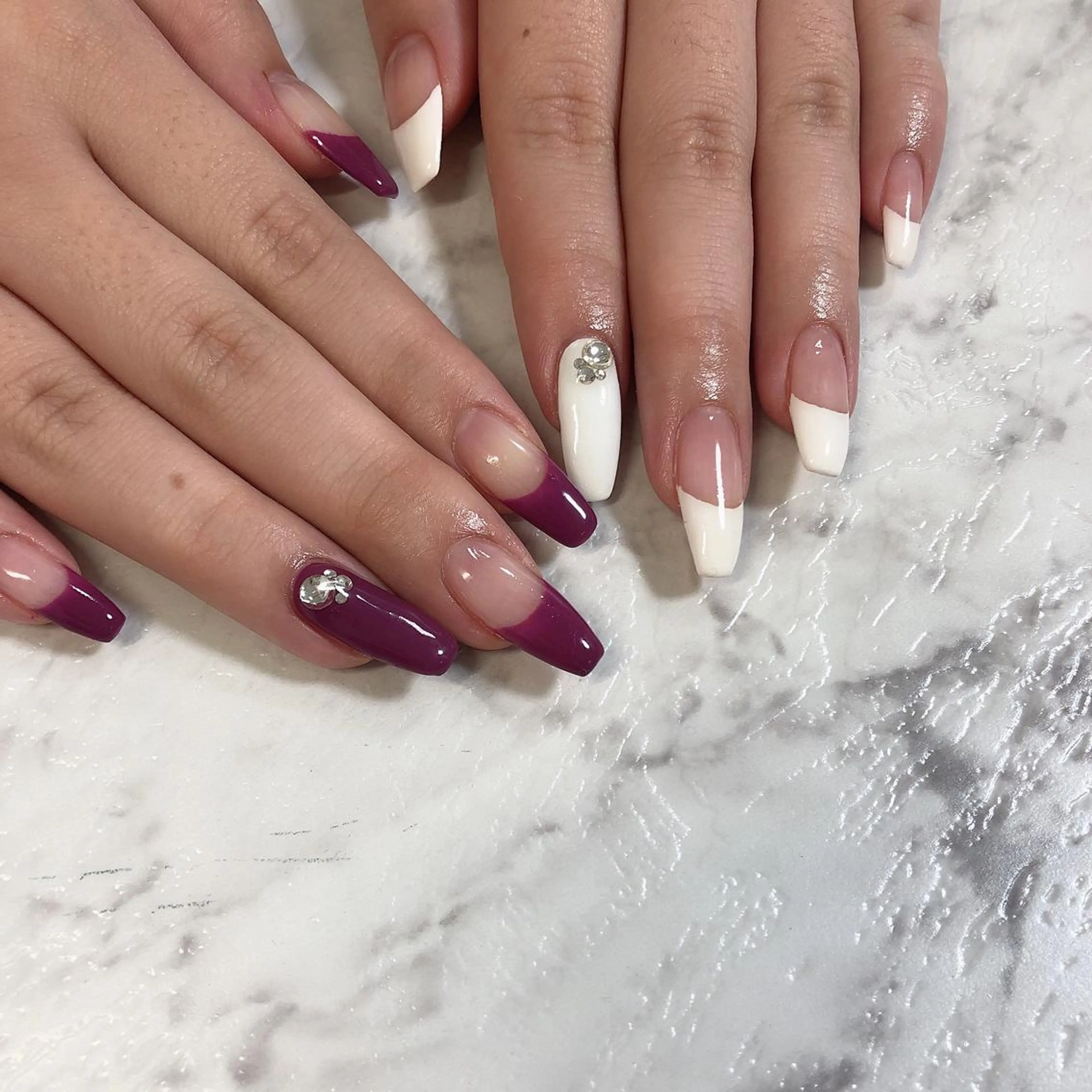 ネイル 西岡 杏のネイルデザイン