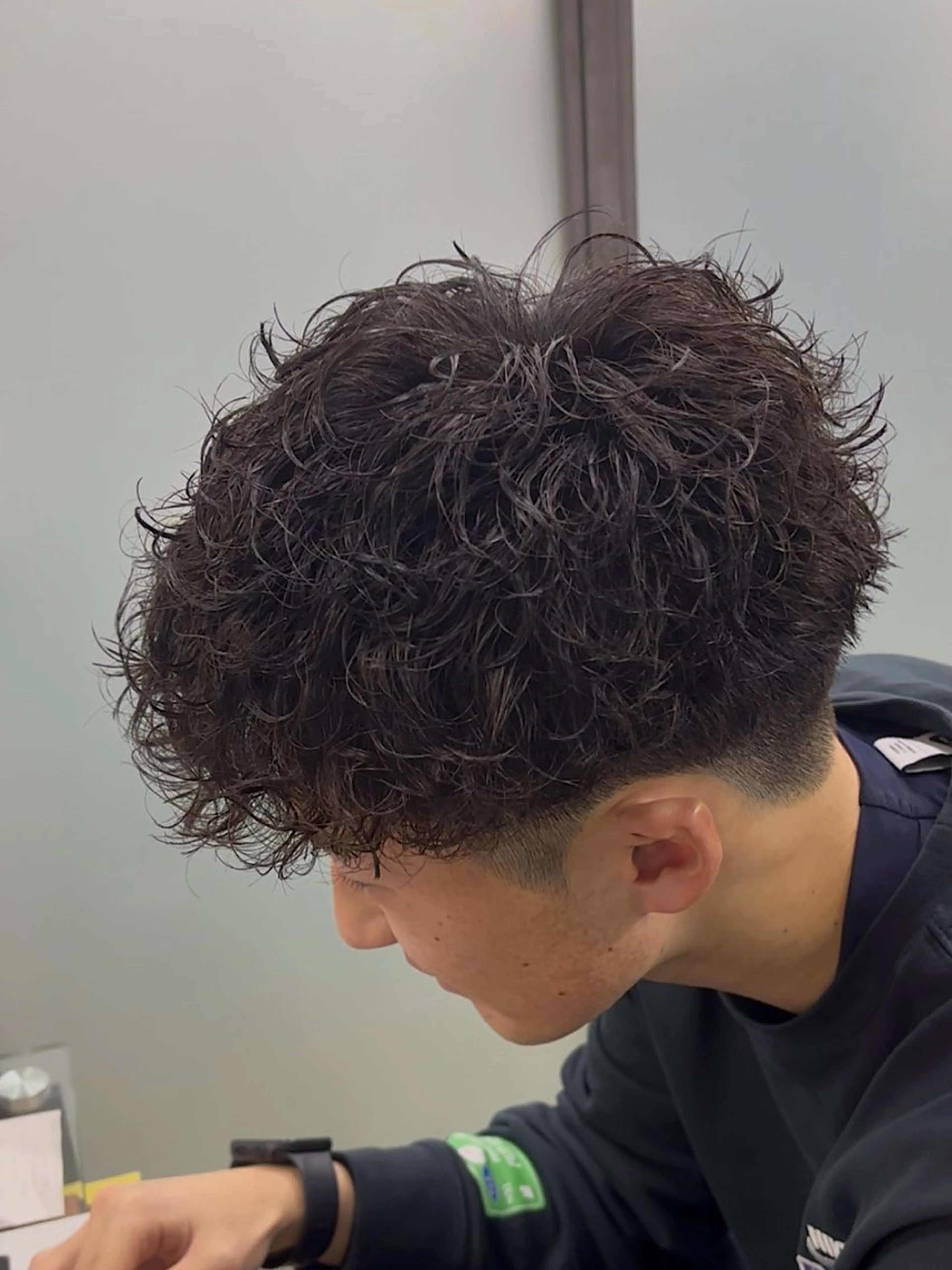 パーマ メンズ メンズパーマ スパイラルパーマ 朋生/メンズ特化/パ ーマ/シャドウ/岡本のヘアスタイル