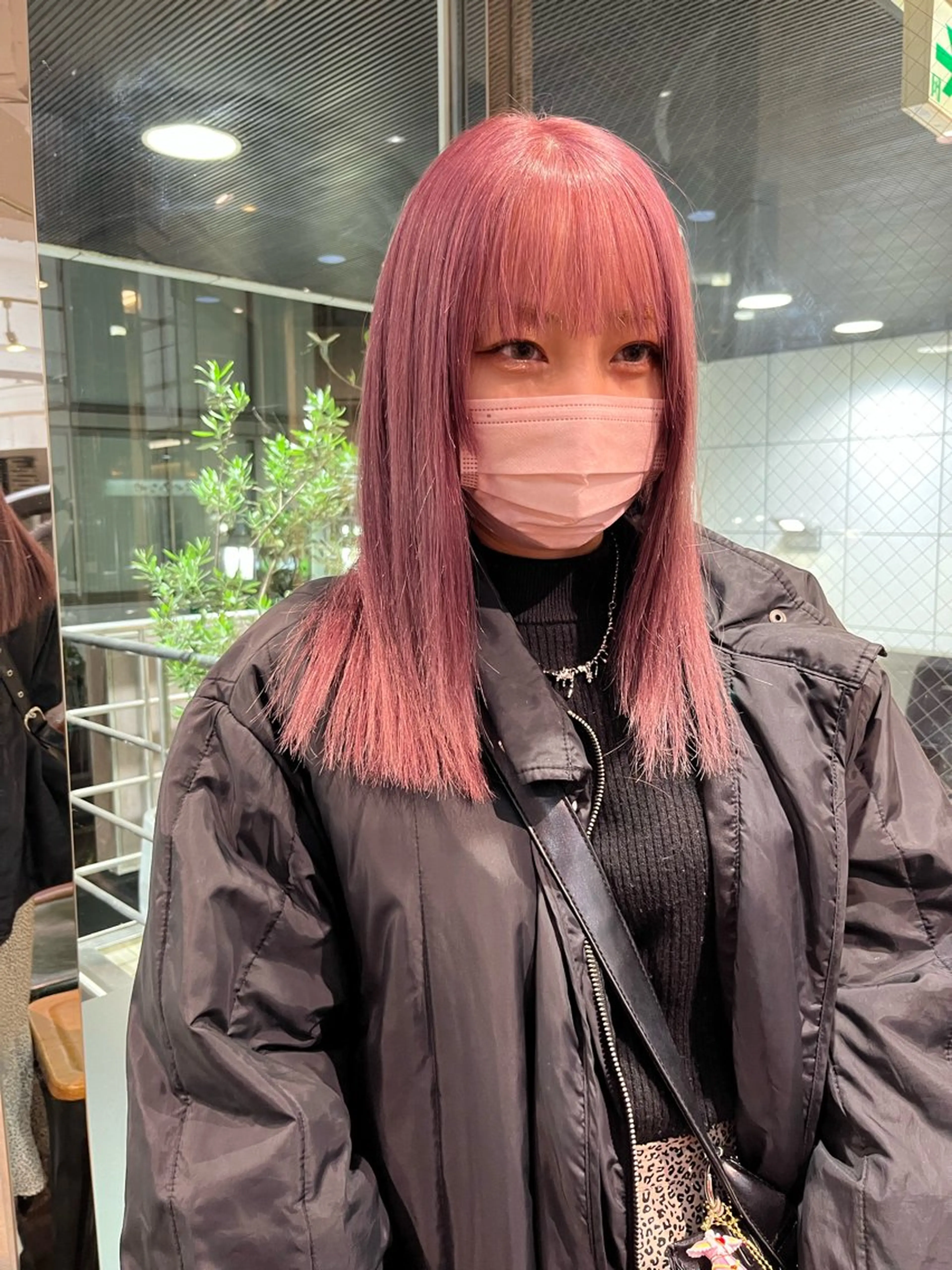 セミロング 韓国風カラー 学生 髪質改善 韓国風ヘア トリートメント メンズスタイル Hitomi🐶のヘアスタイル