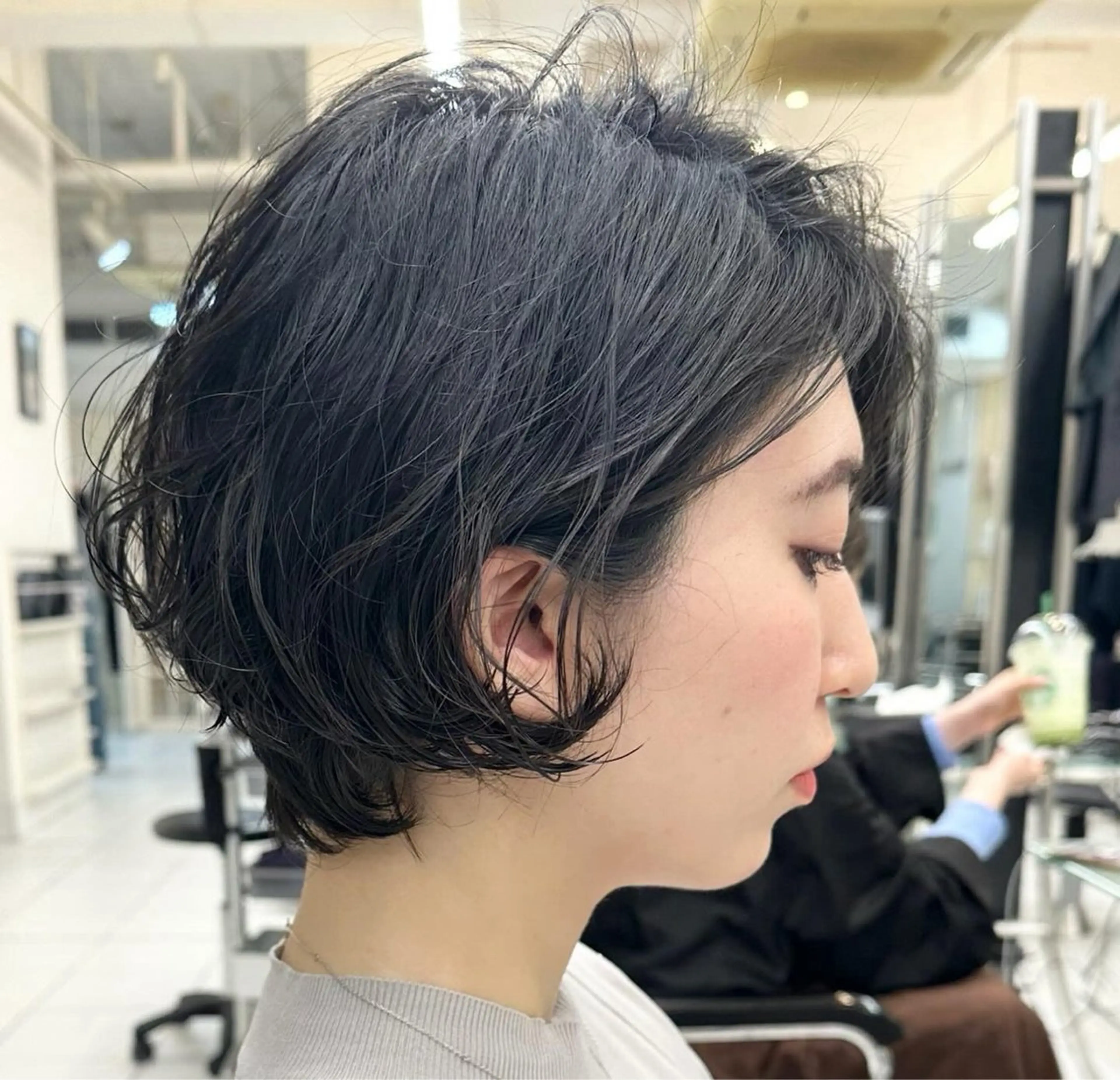 ショート パーマ 小池 功のヘアスタイル