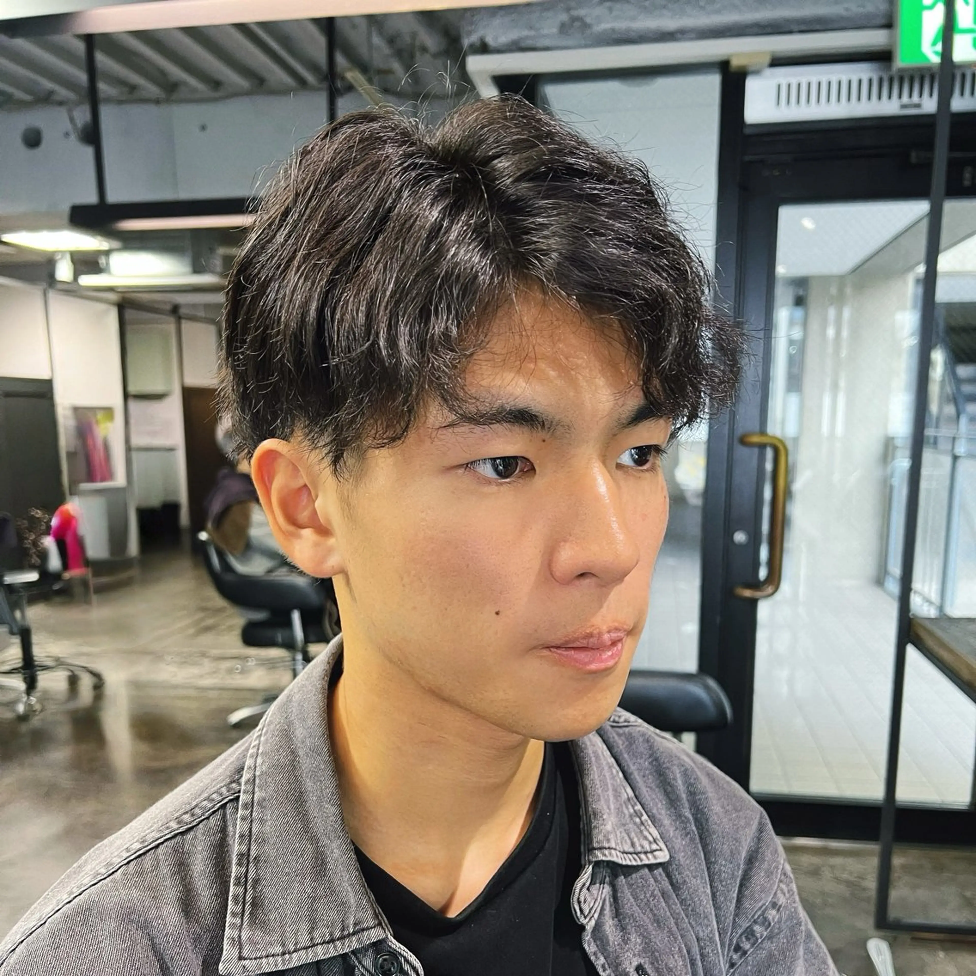 パーマ メンズ 💘 艶モテ/丁寧 カット💘rina.のヘアスタイル