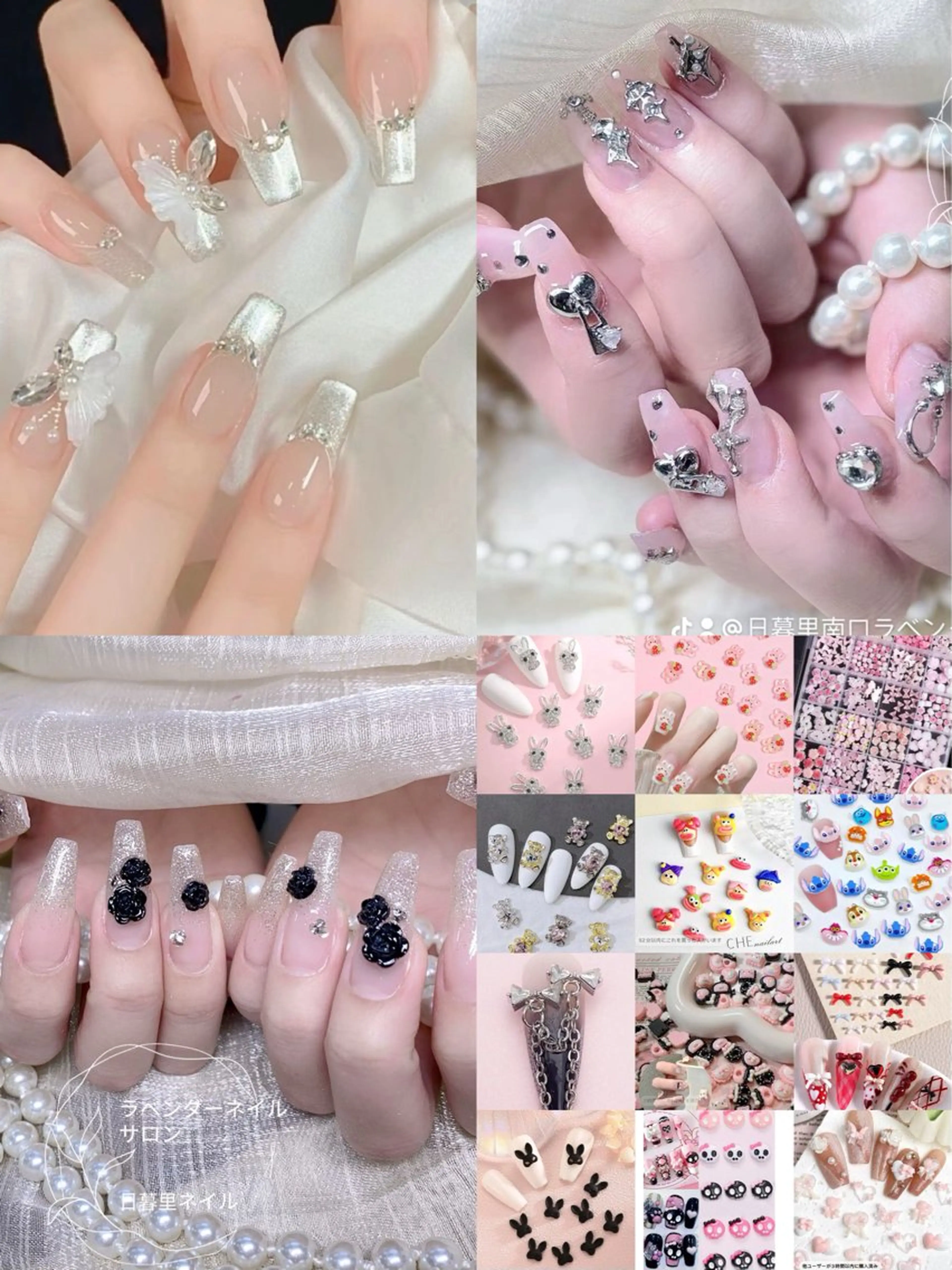 💅No.1🏆🩵マグネット/フラッシュ/ワンカラー+✨10本ストーンハーツつけ放題 /💅やり放題￥７,280の写真