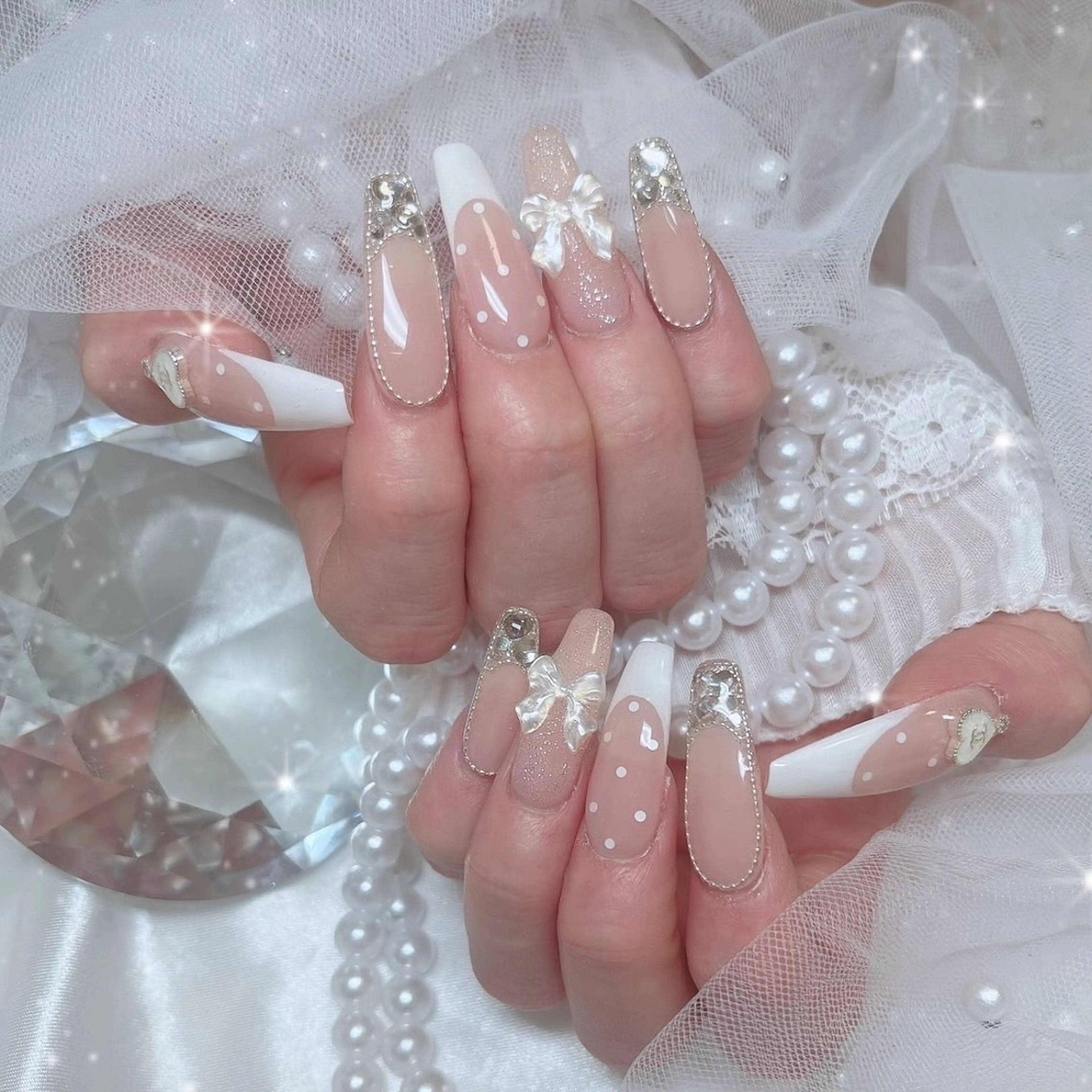 ネイル フレンチネイル 春ネイル Marin nailのネイルデザイン