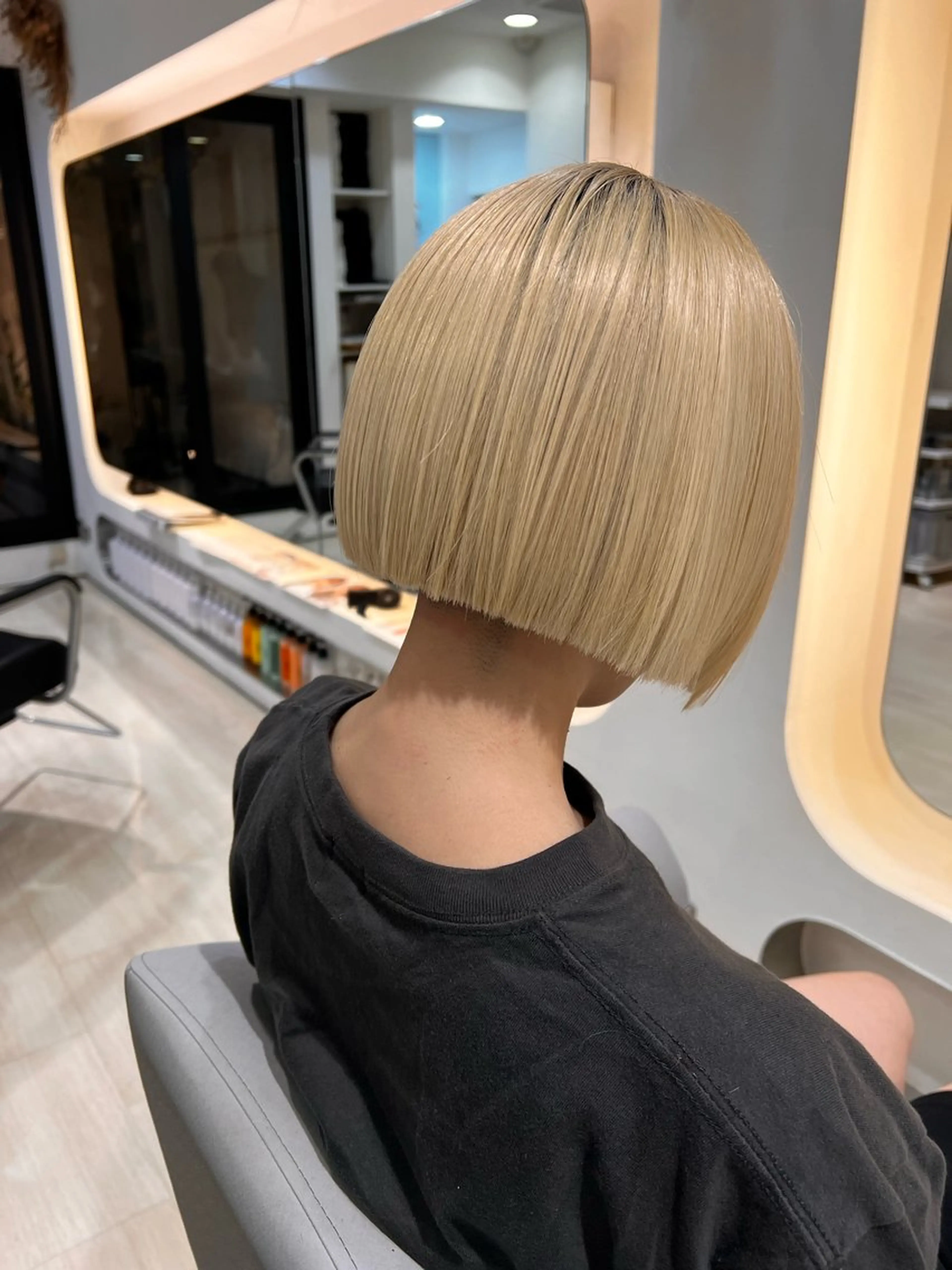 ミディアム カラー パーマ ヘアアレンジ メンズ メンズブリーチ ブリーチ ヘアカラー 堀井 凌平のヘアスタイル