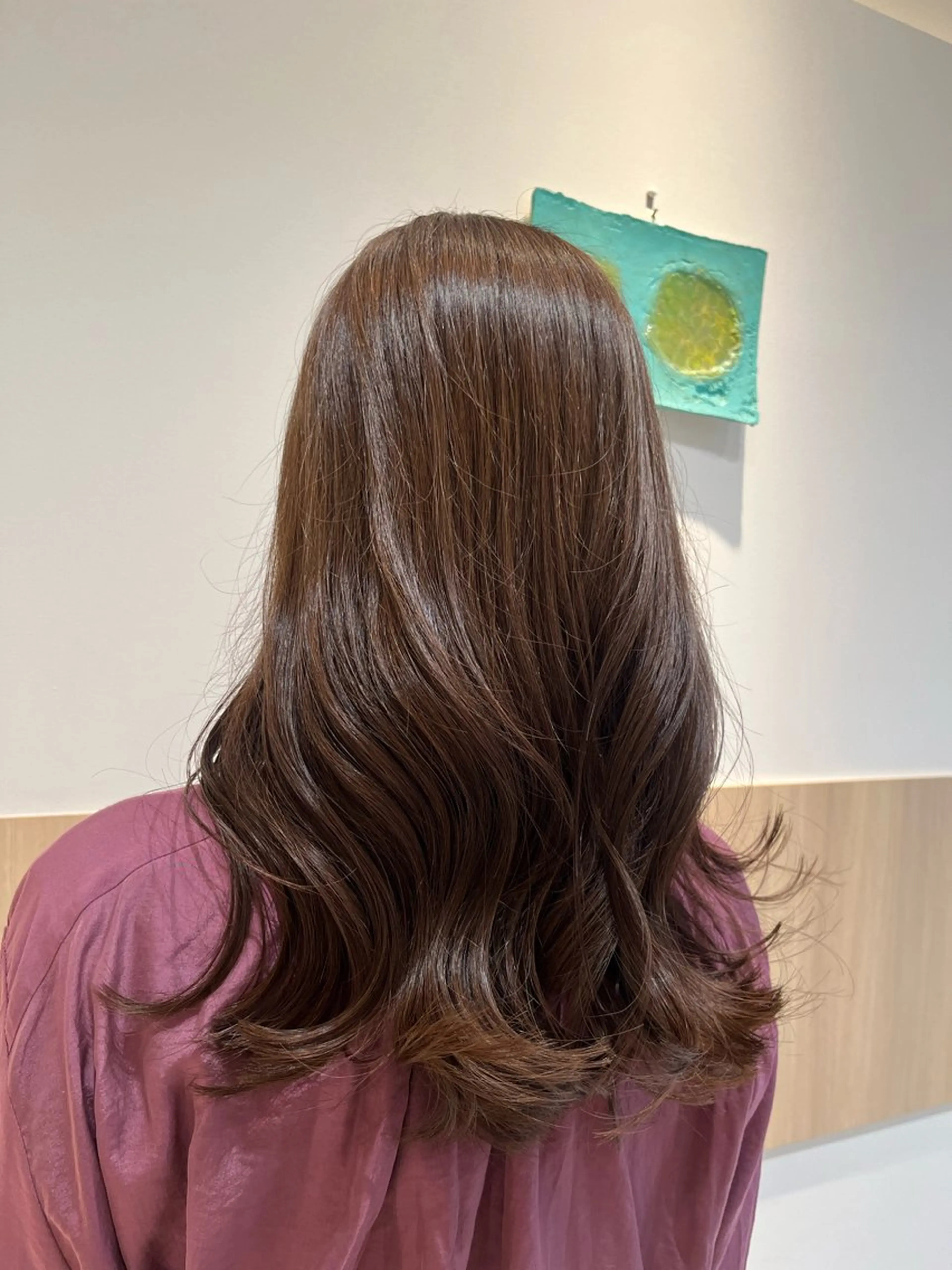 ロング カット ヘアカラー トリートメント 🔆艶髪トレンドヘア YUZU🪸のヘアスタイル