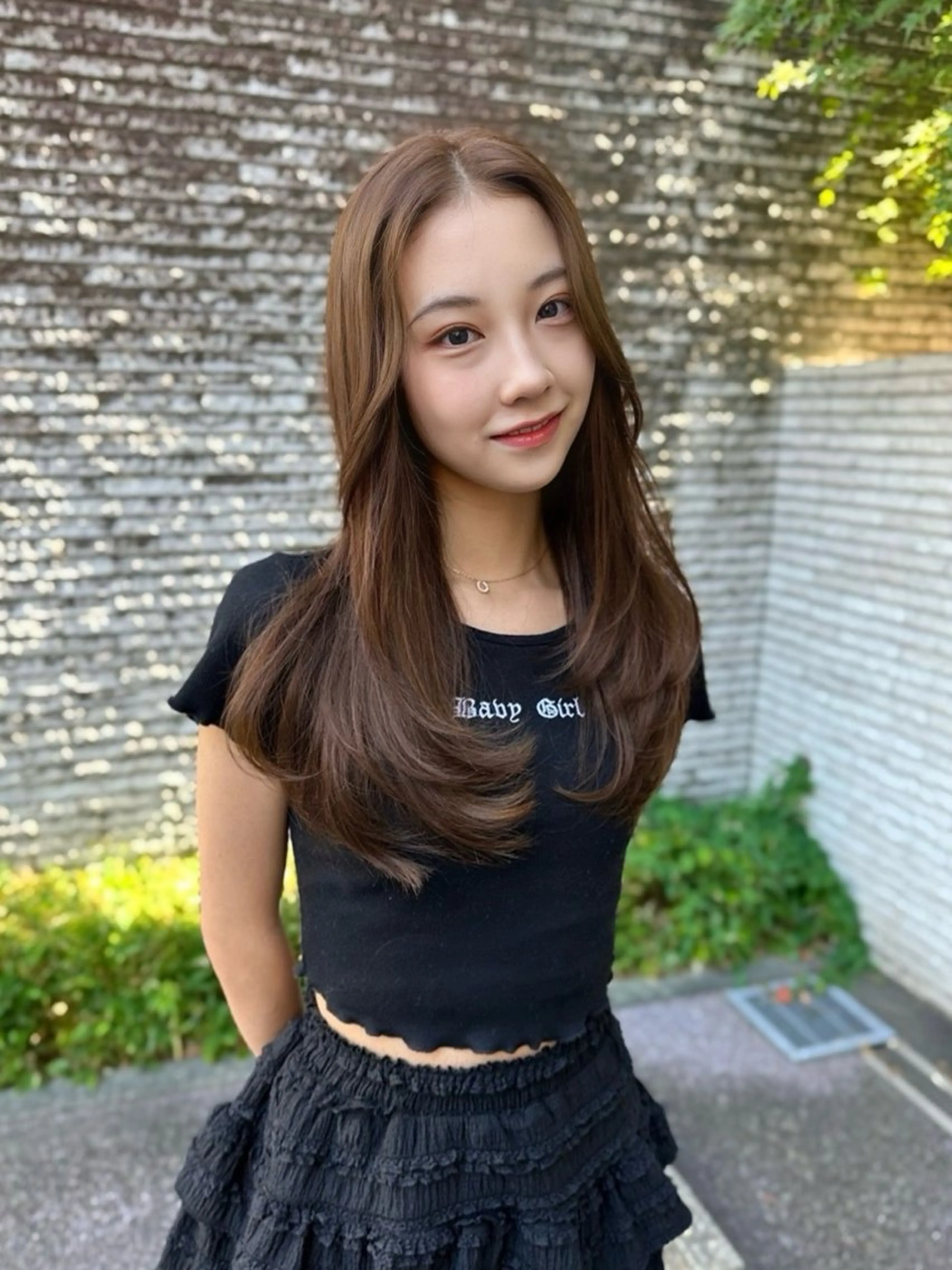 ロング カラー INTRO.by Fi-Ne所属・韓国ヘア 店長NEGIのヘアスタイル