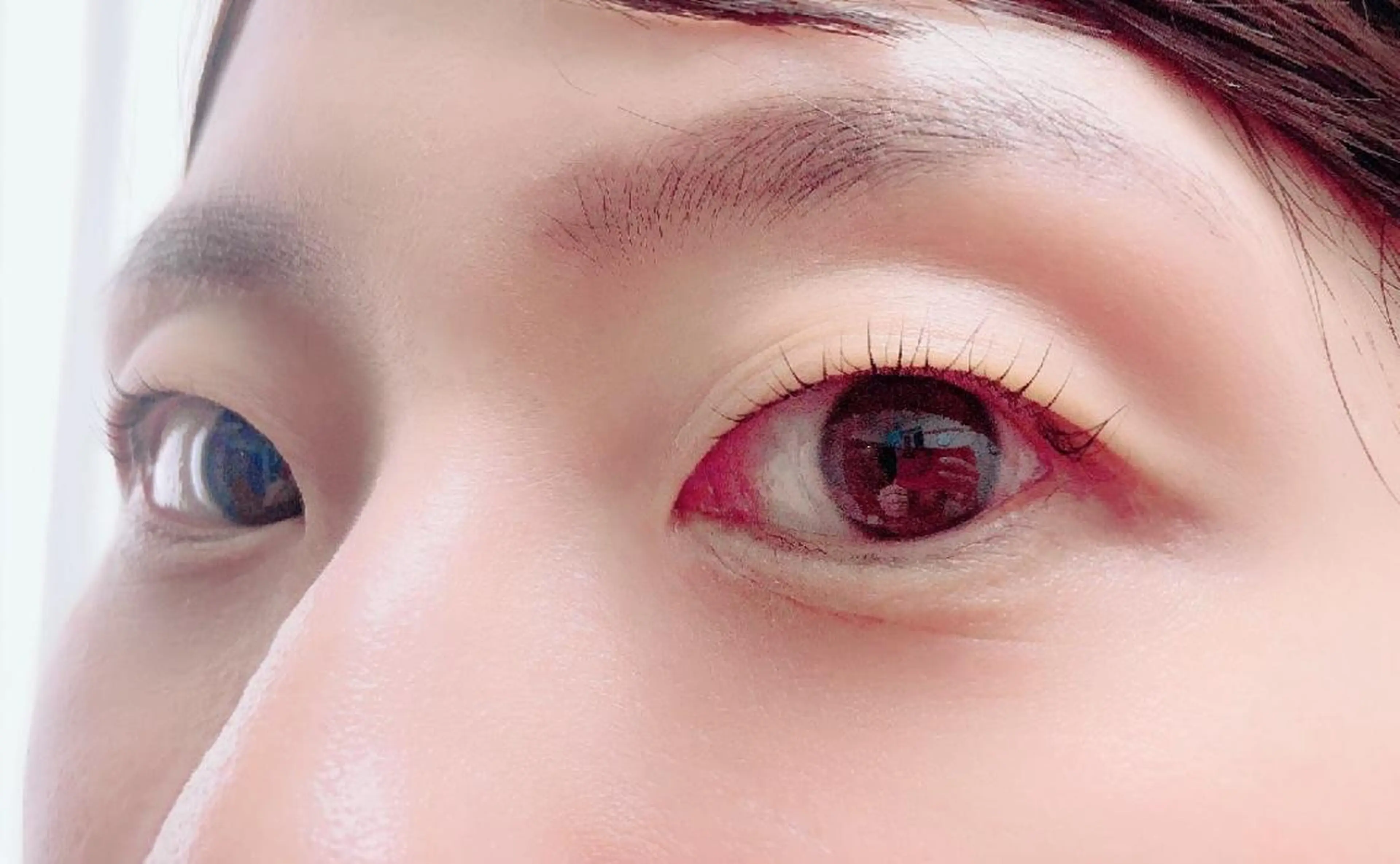 マツエク・マツパ 付け放題 フラットラッシュ まつげパーマ 下まつげエクステ 一重×まつ毛パーマ マツパ 吉岡 ゆうなのマツエク・マツパデザイン