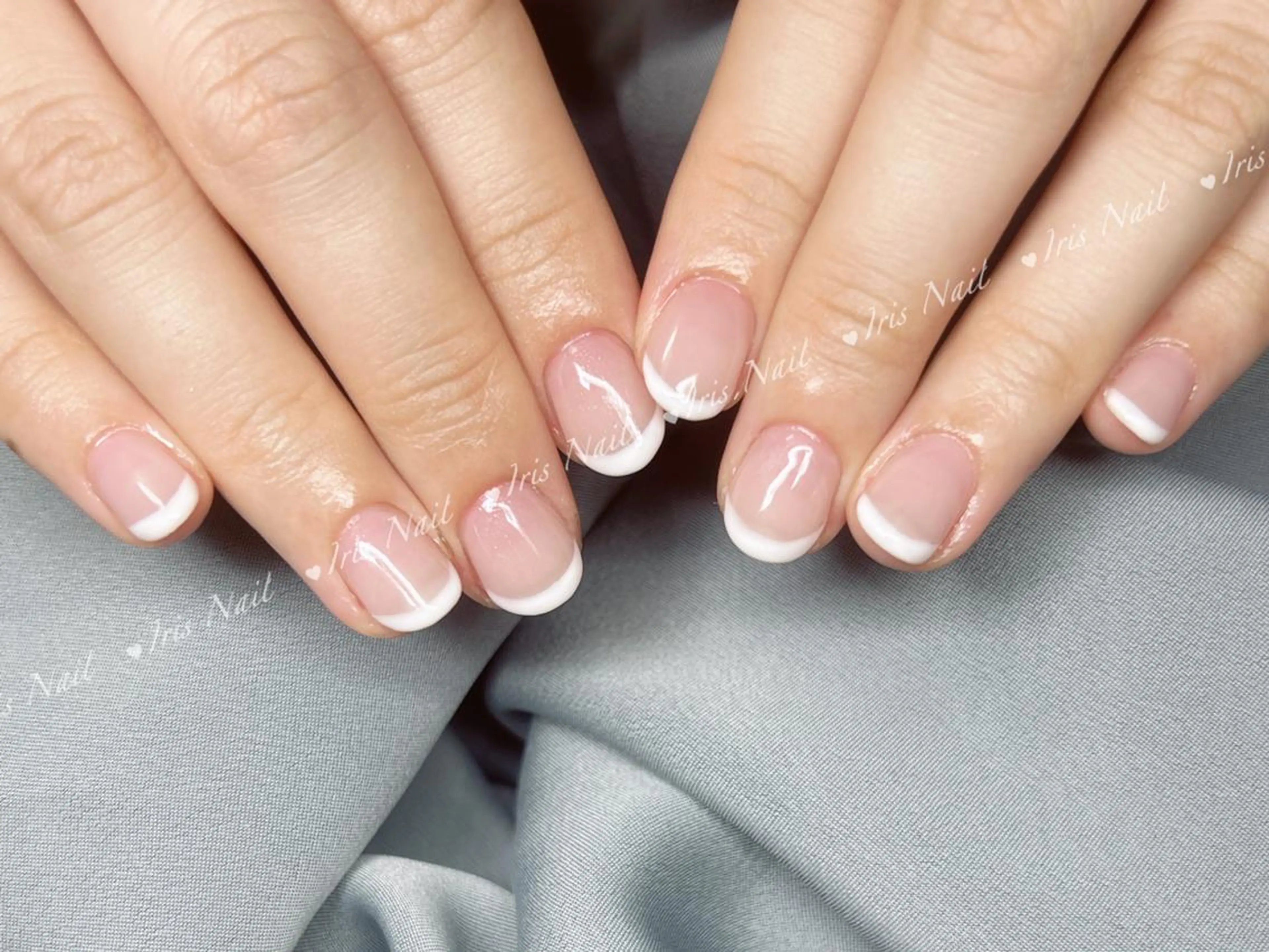 ネイル フレンチネイル ハンドネイル ハンドケア 大平 エリカのネイルデザイン