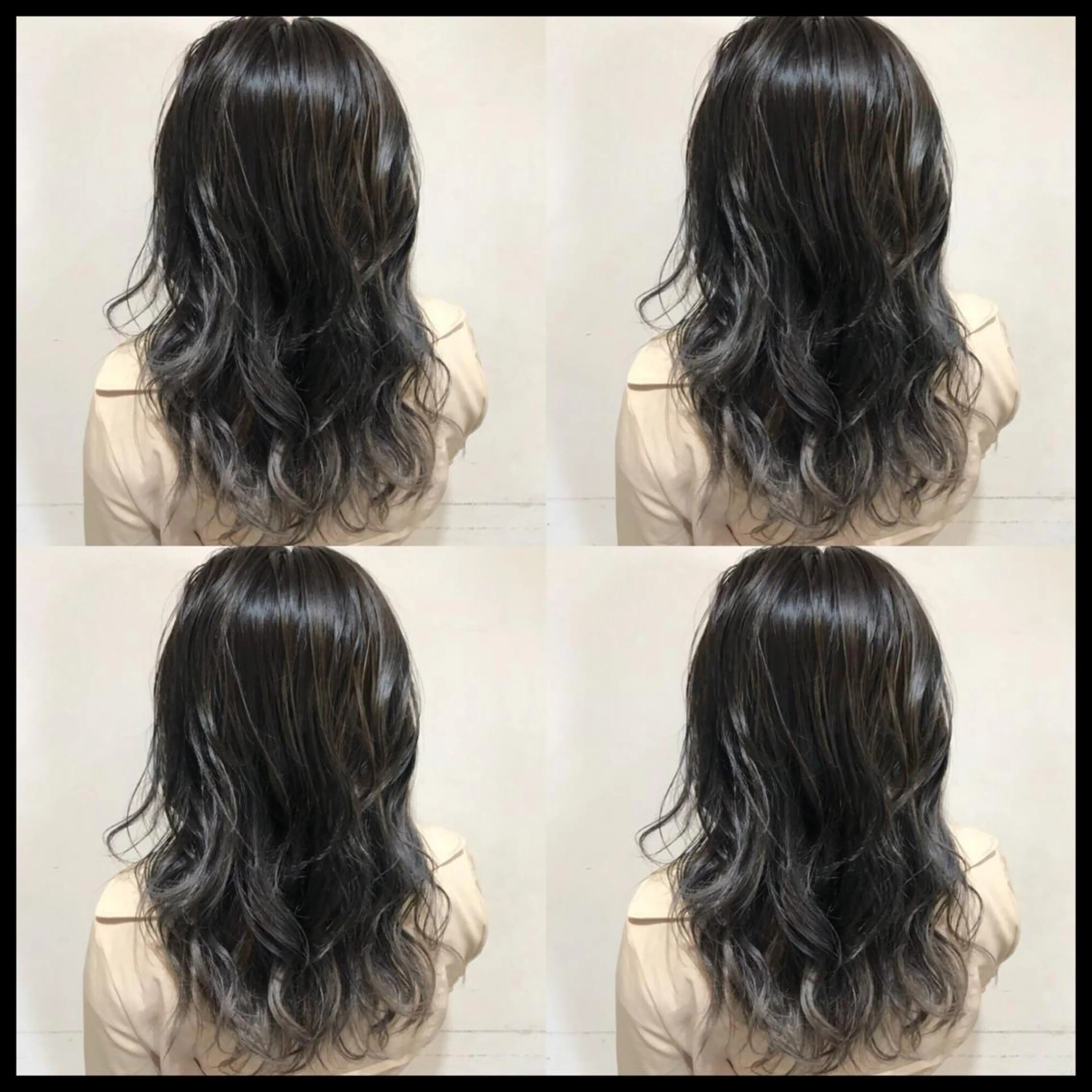 セミロング カラー ブリーチ ケアブリーチ 似合わせ/ブリーチ カラー.岡田友仁のヘアスタイル