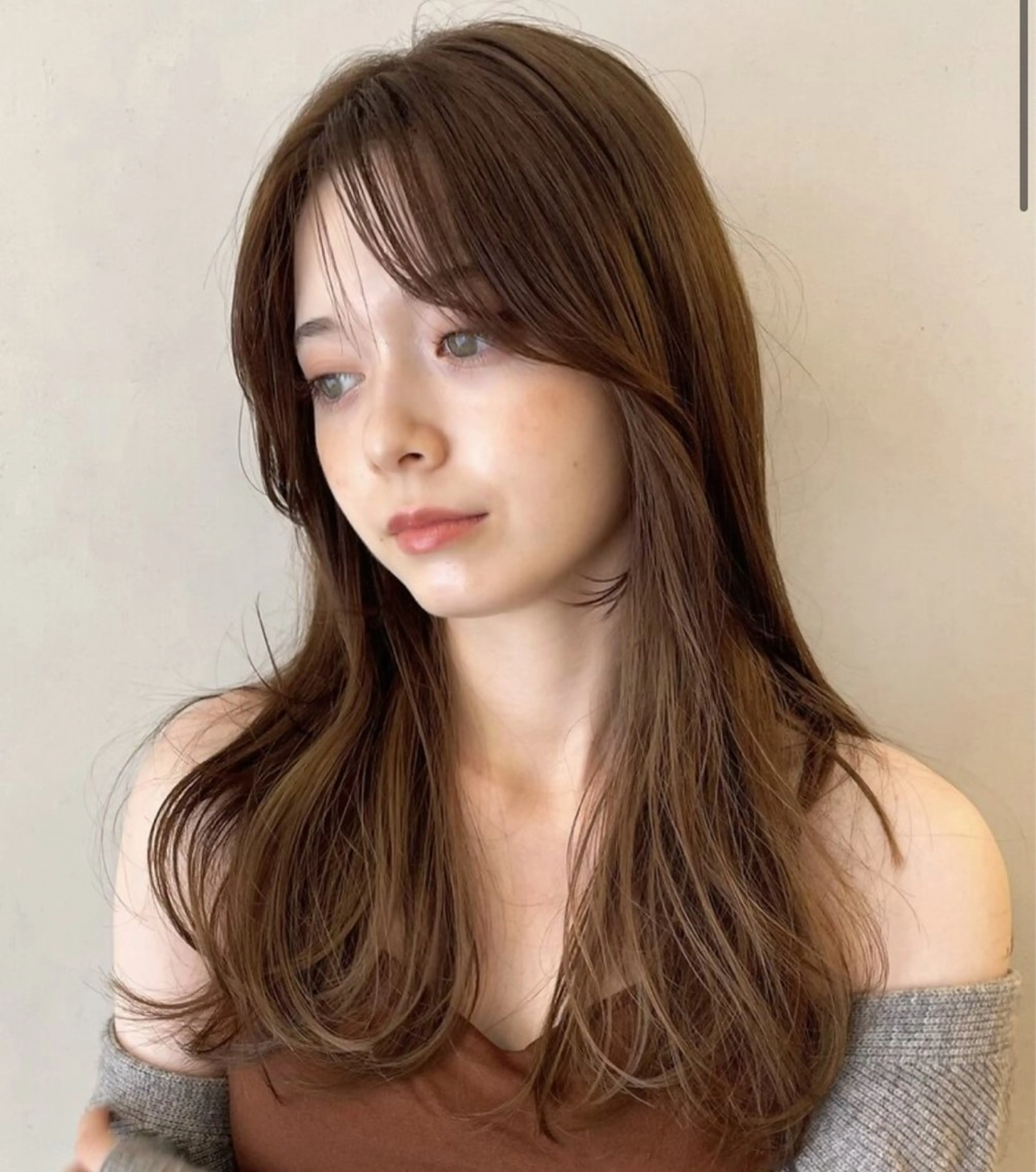 ロング レイヤーカット Belle 新宿店所属・吉田 百花💛のヘアスタイル