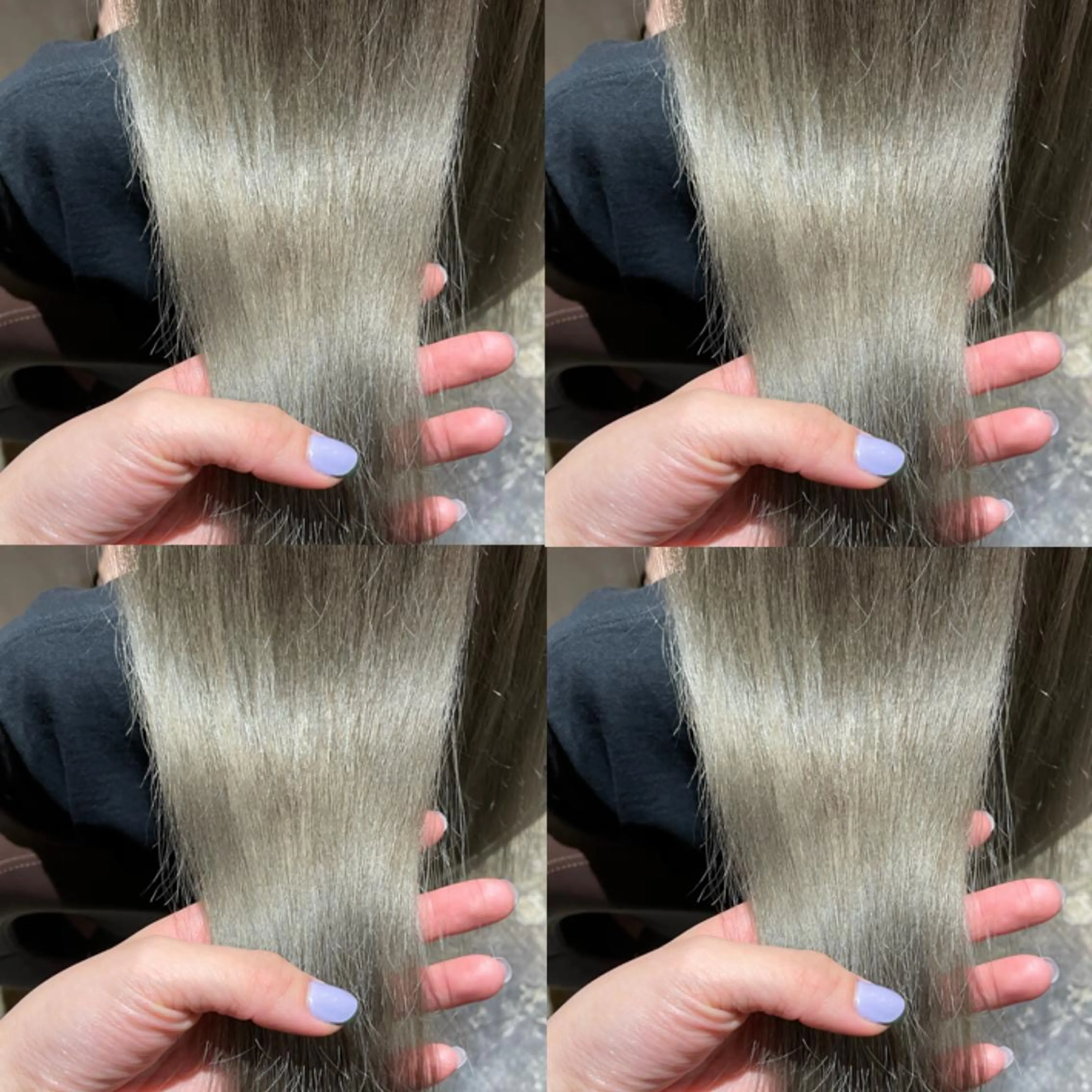 ミディアム カラー Minami. 🩵 再現性特化ヘアのヘアスタイル