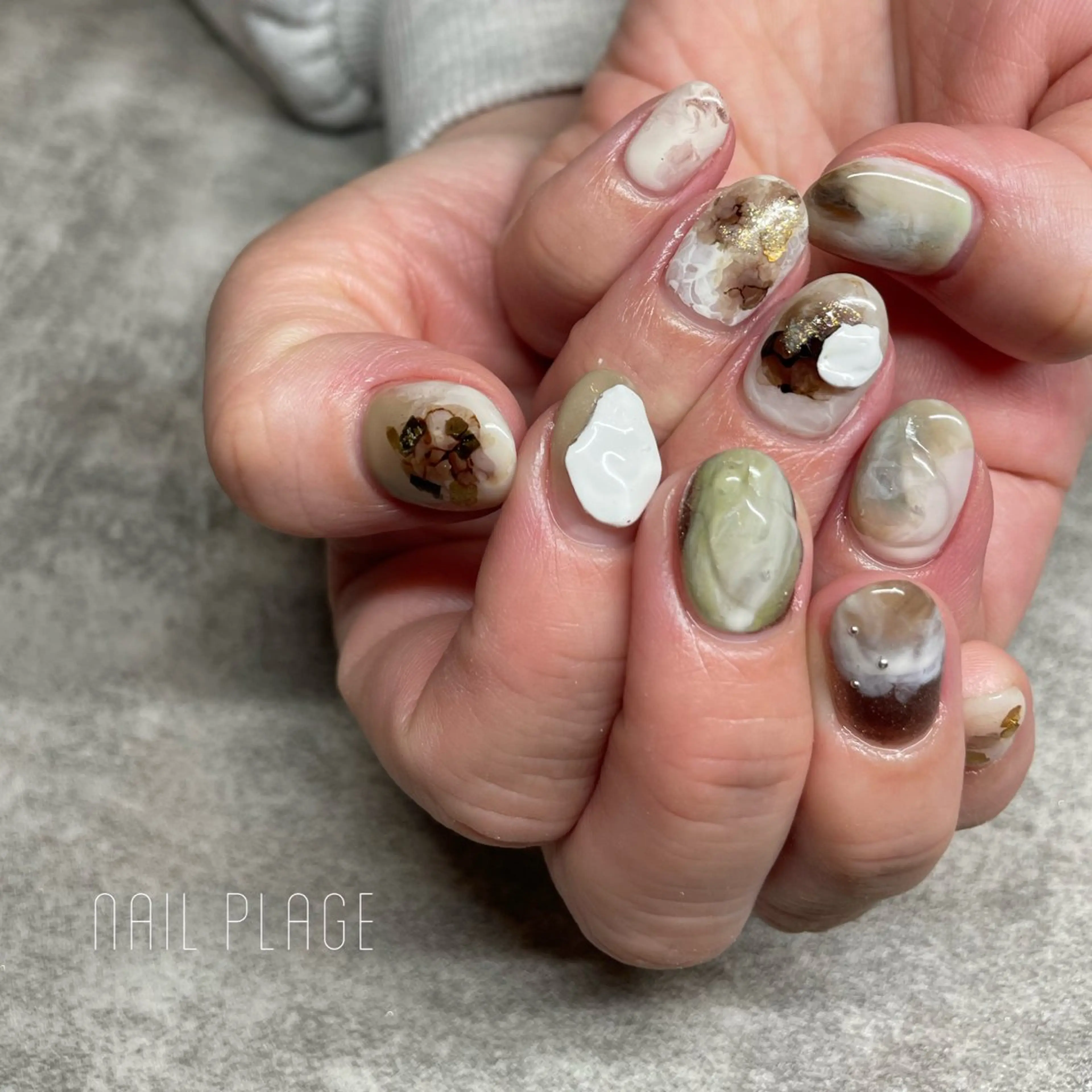 ネイル nail Plage Imai kanaのネイルデザイン