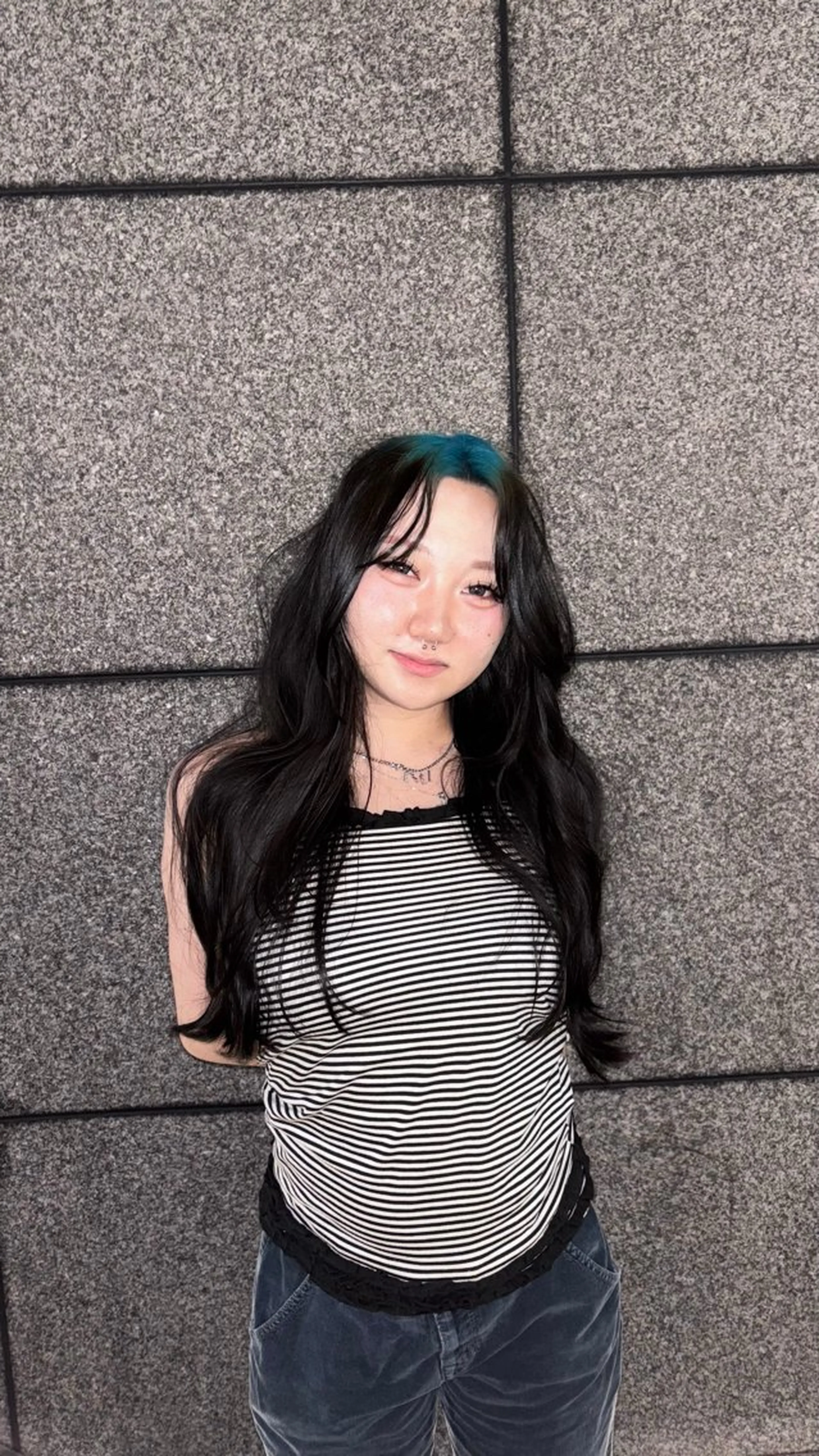 ロング カラー ハイトーン/レイヤー KYOKA🩶のヘアスタイル