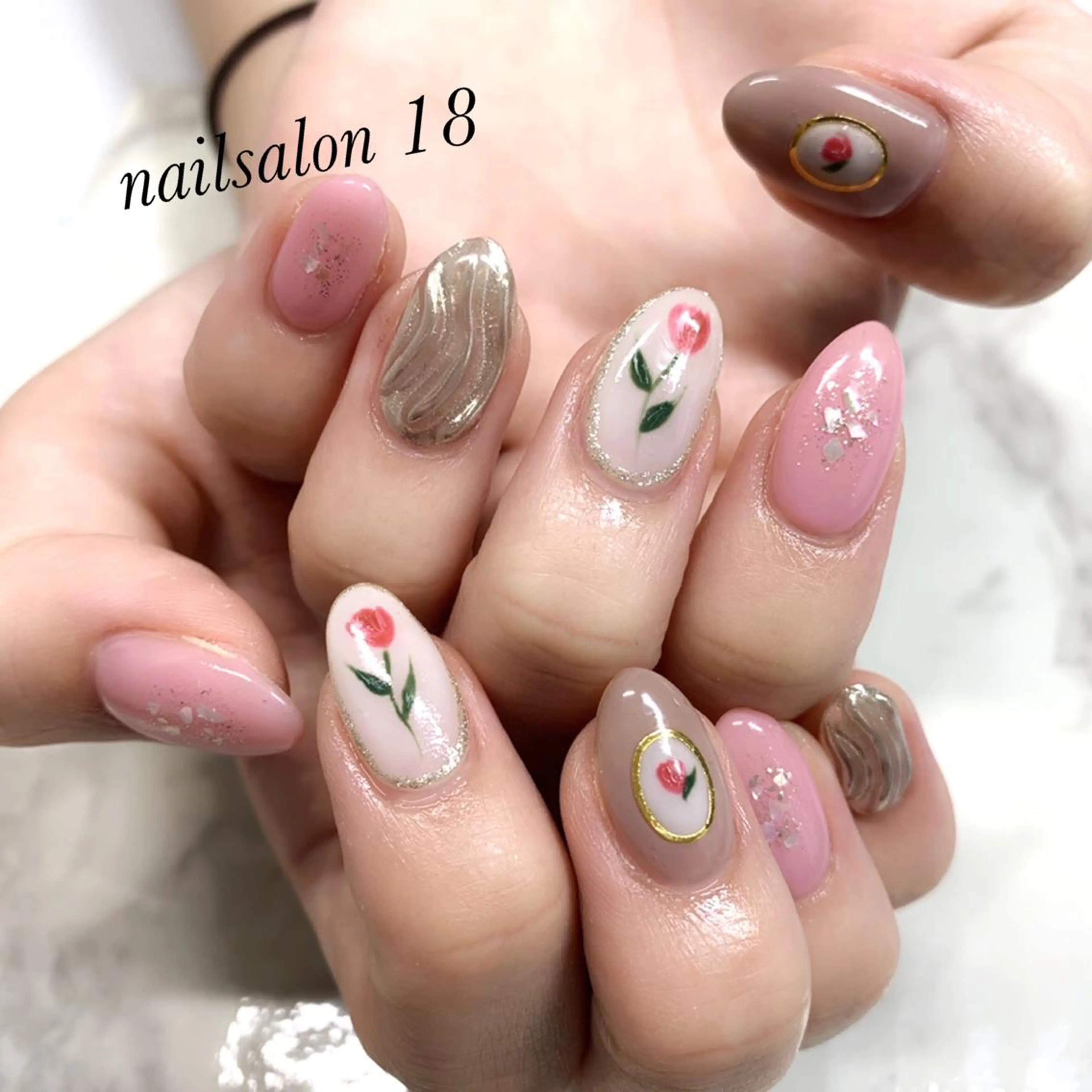 メンズ ネイル nail salon 18.のネイルデザイン