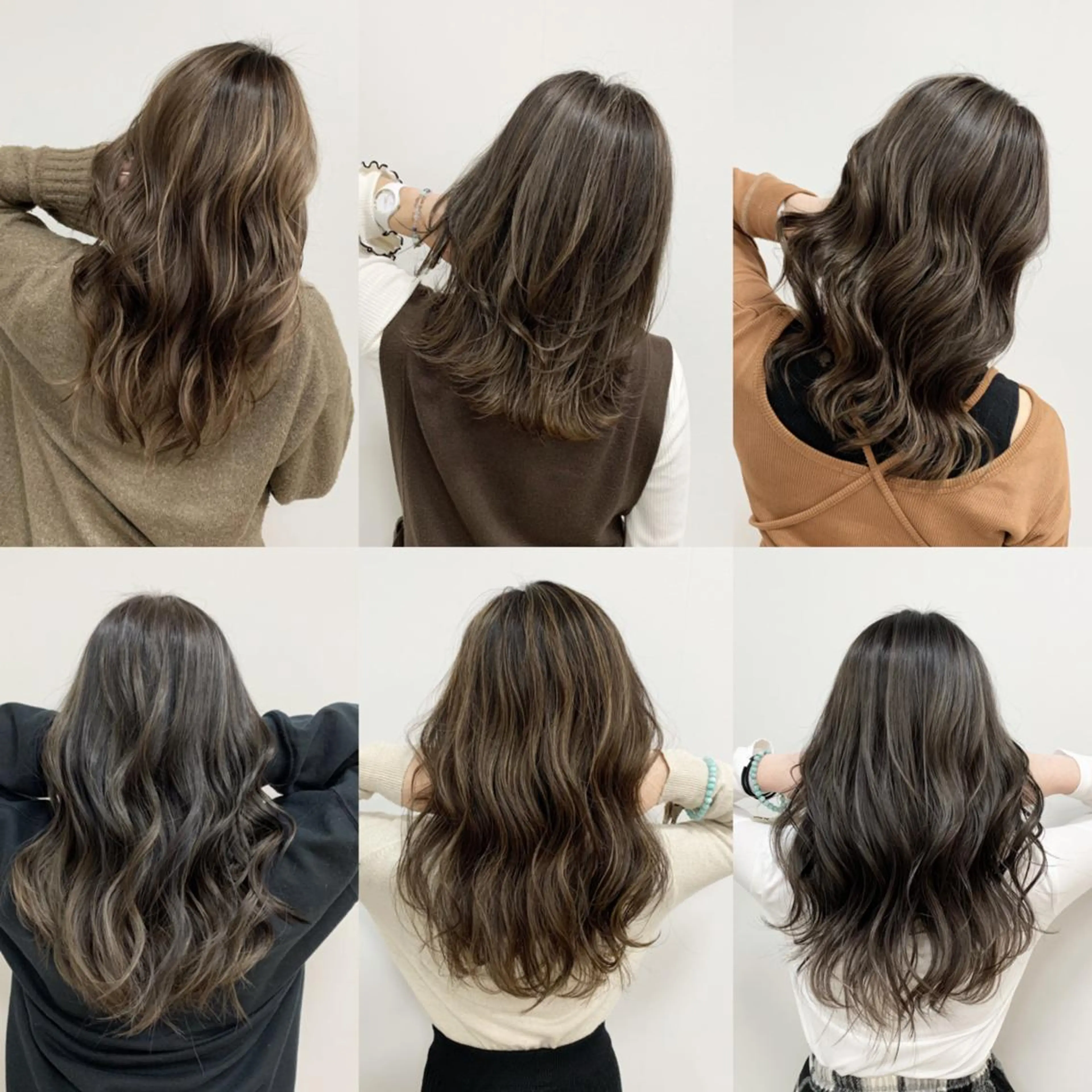 セミロング レイヤー×縮毛矯正 深見 拓のヘアスタイル