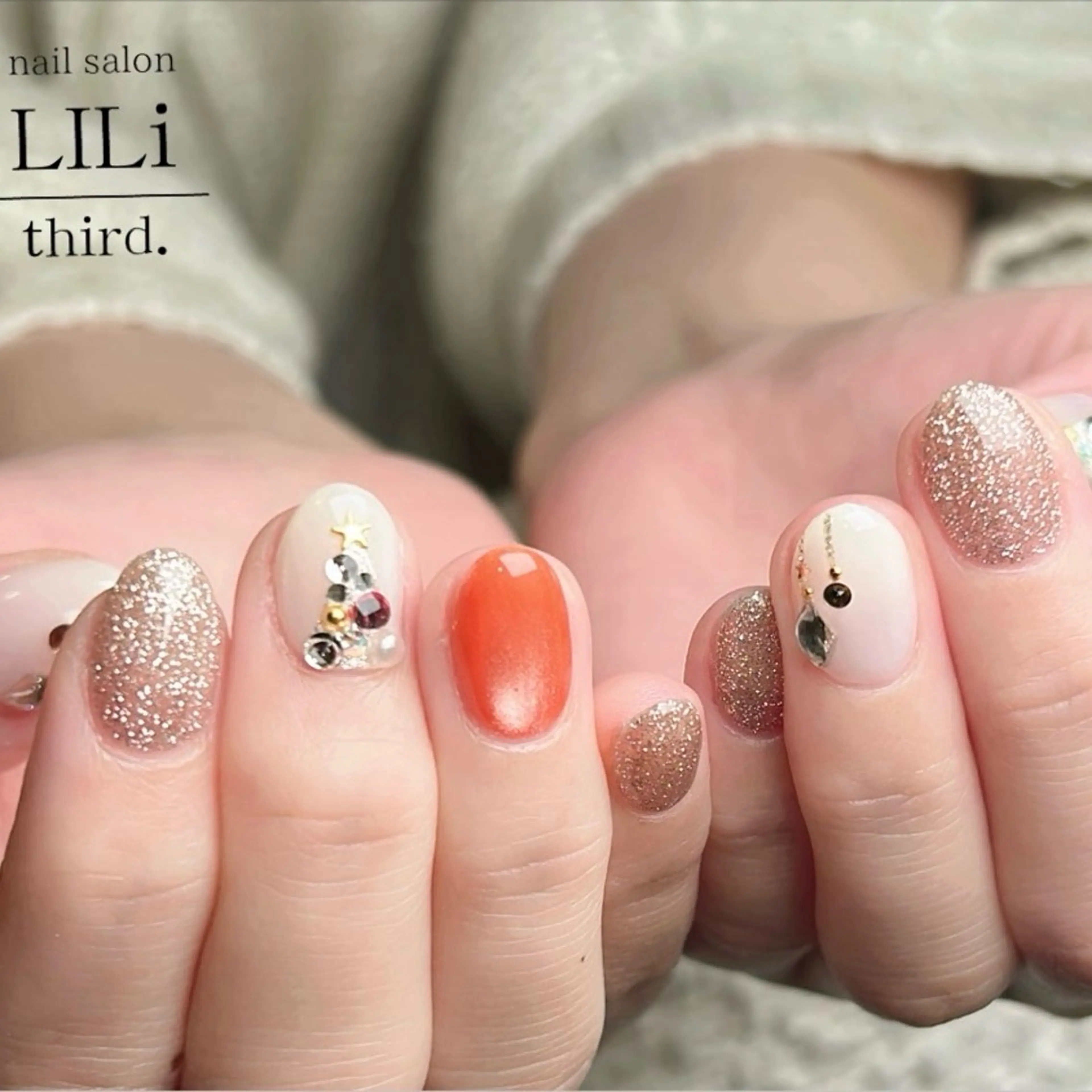 ネイル nail salon LILi third.所属・Saya ᵕ̈*のネイルデザイン