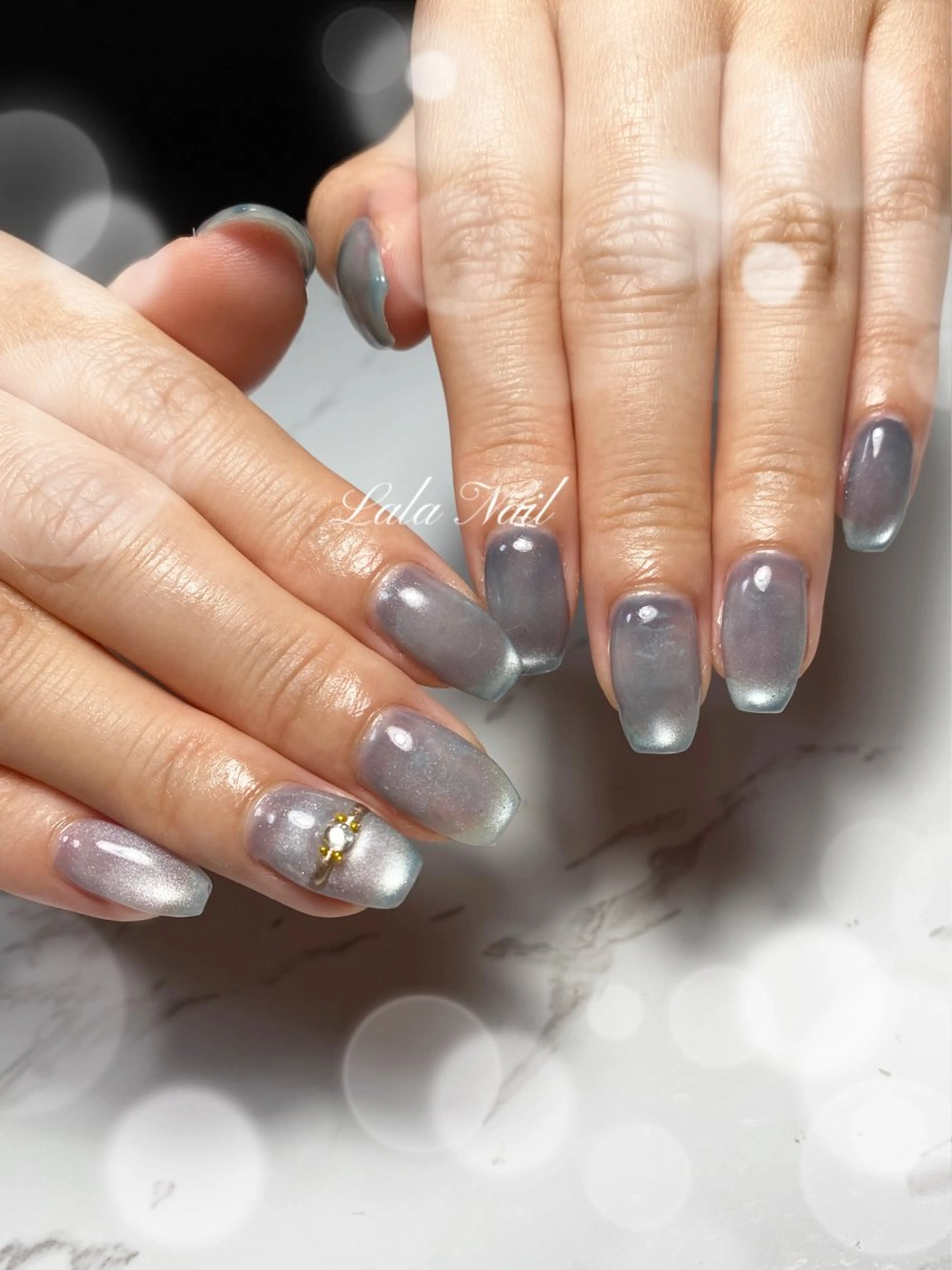 ネイル マグネットネイル Lala Nail 足立区入谷のネイルデザイン