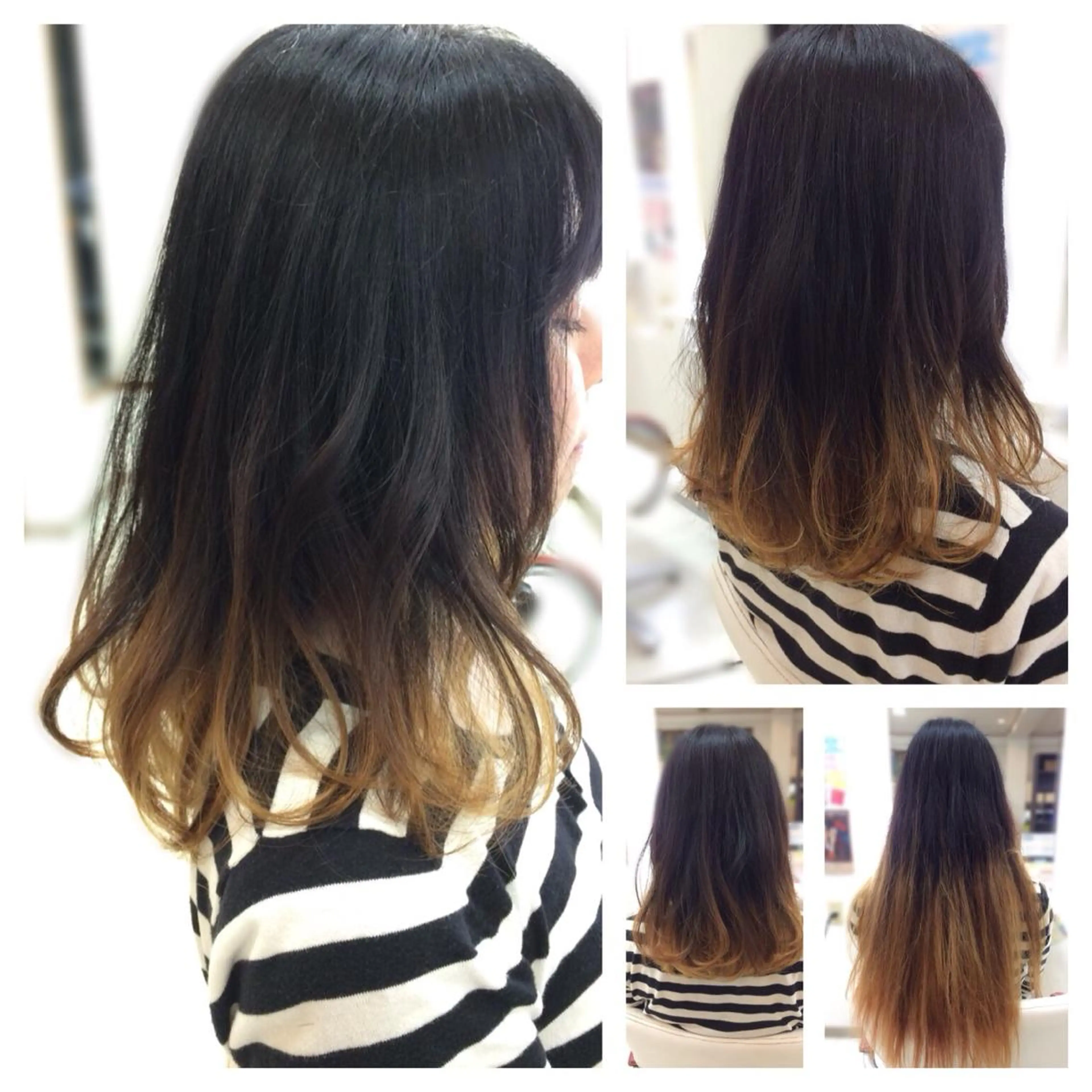 セミロング いけだ ゆうのヘアスタイル