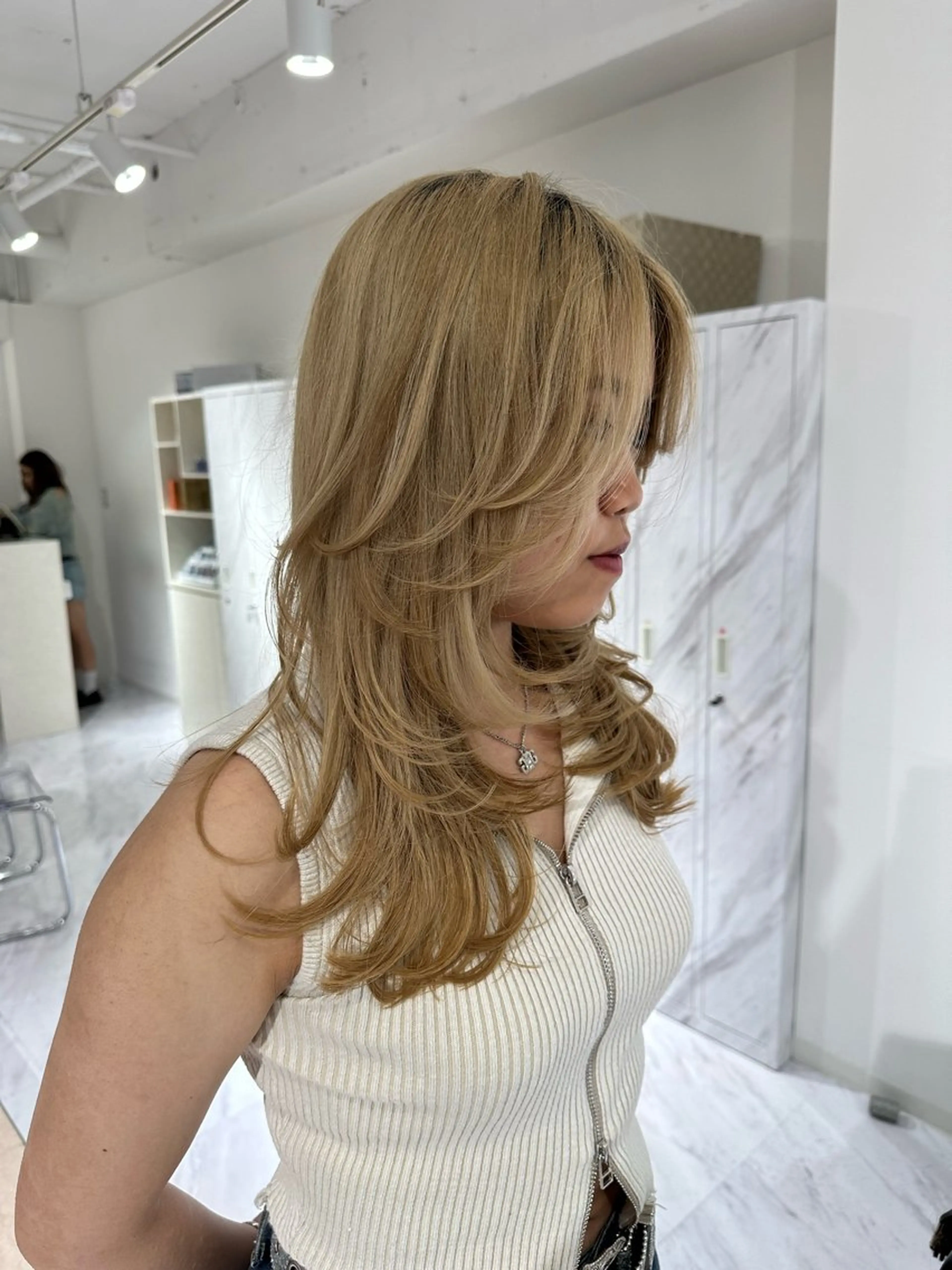 ロング カット 上野/海外hair/ レイヤー/Anriのヘアスタイル