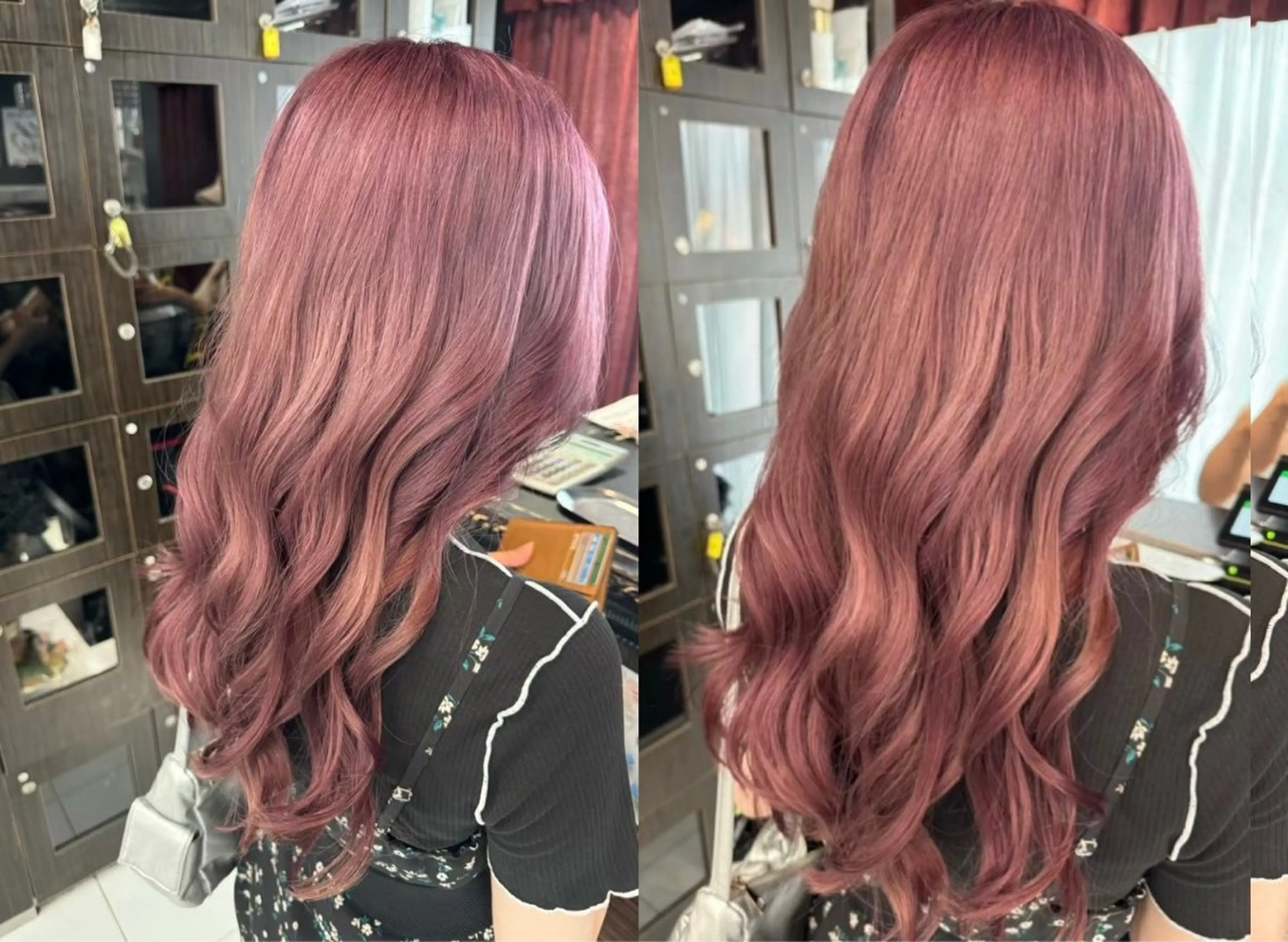 ロング カラー ヘアカラー ブリーチ・カットモデ ル🎀serenaのヘアスタイル