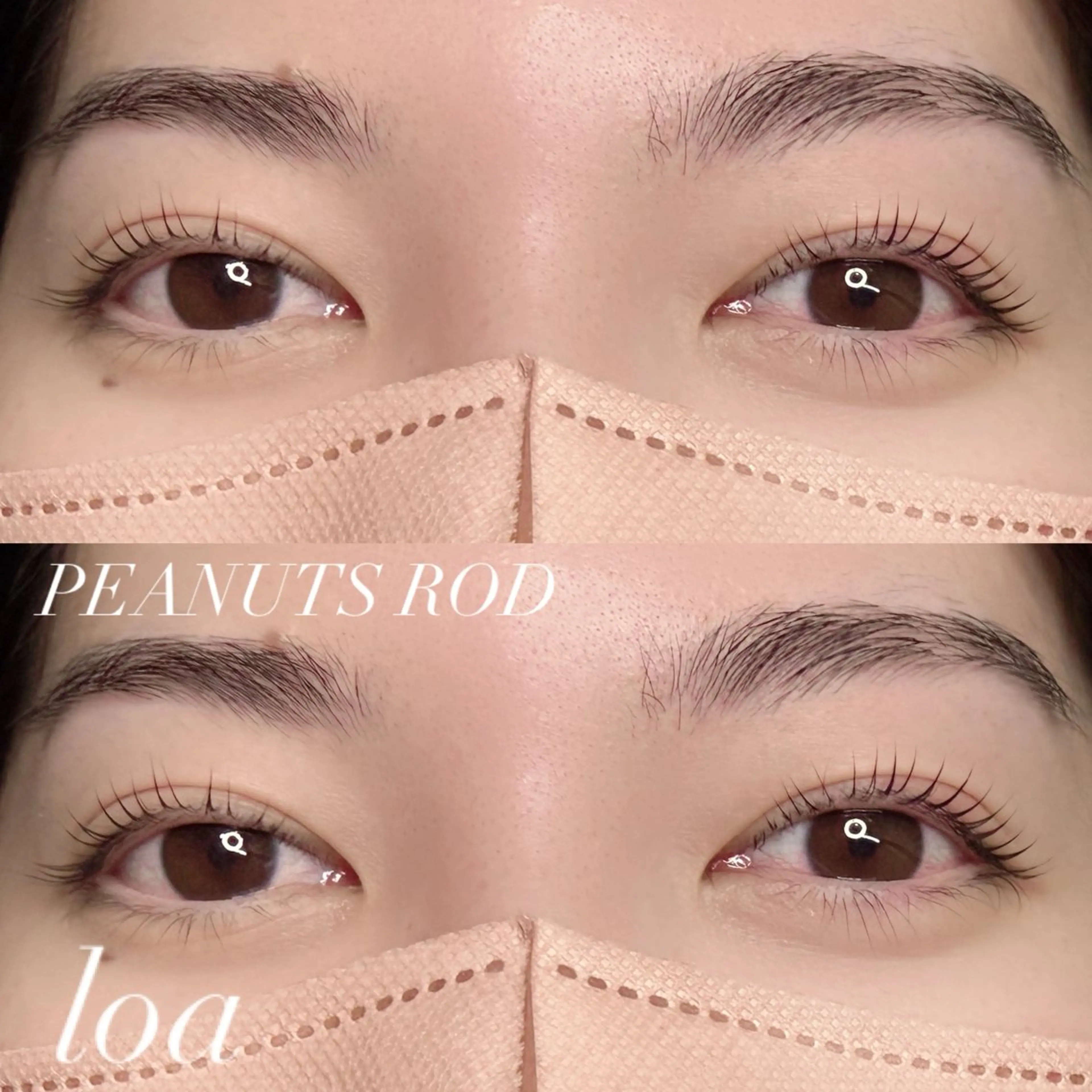 マツエク・マツパ バインドロック 束感まつ毛 フラットラッシュ 韓国風マツエク パリジェンヌラッシュリフト loa🦋/幸町店/ 賀谷佳美のマツエク・マツパデザイン