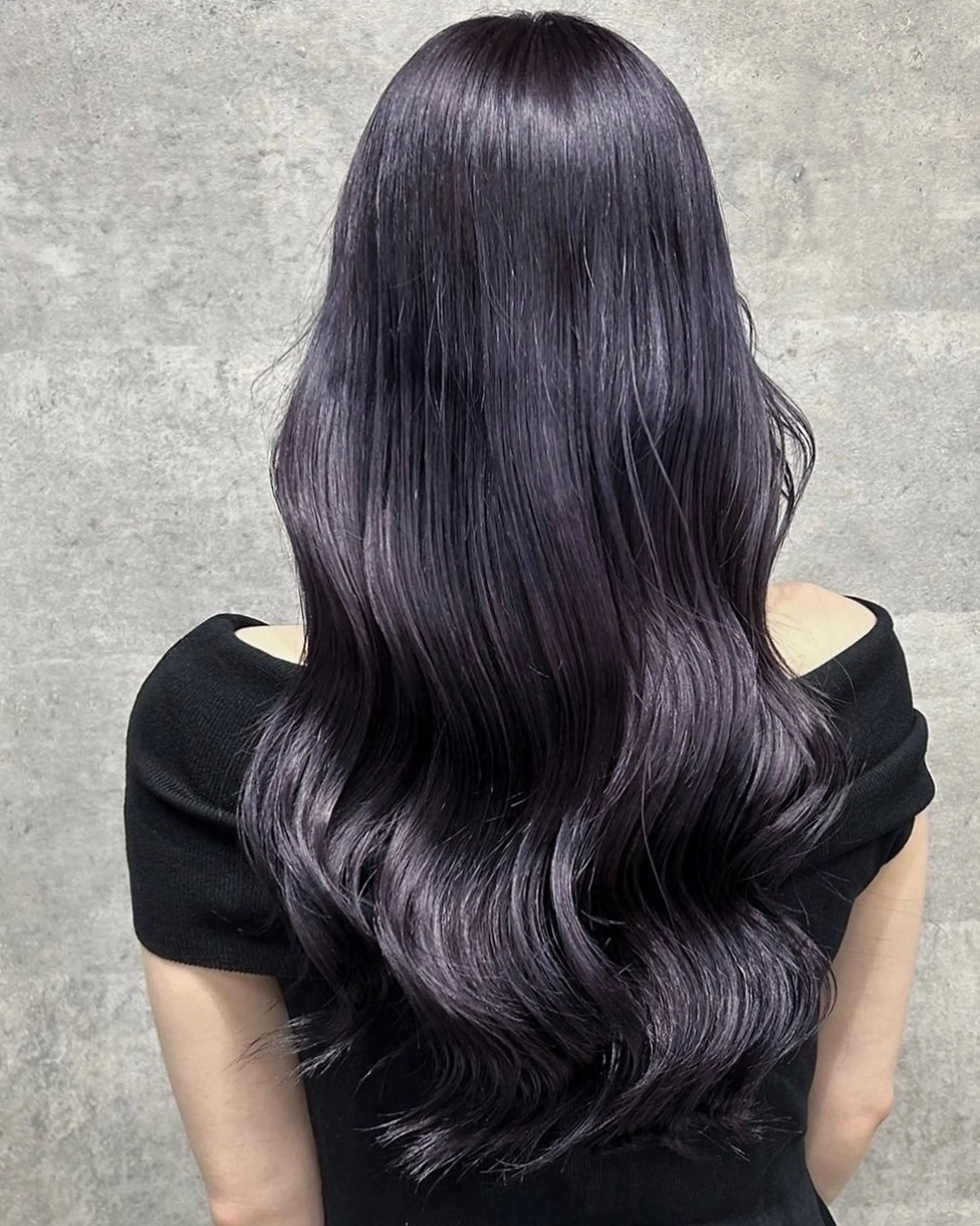 ロング カラー 川浪 ほほみのヘアスタイル