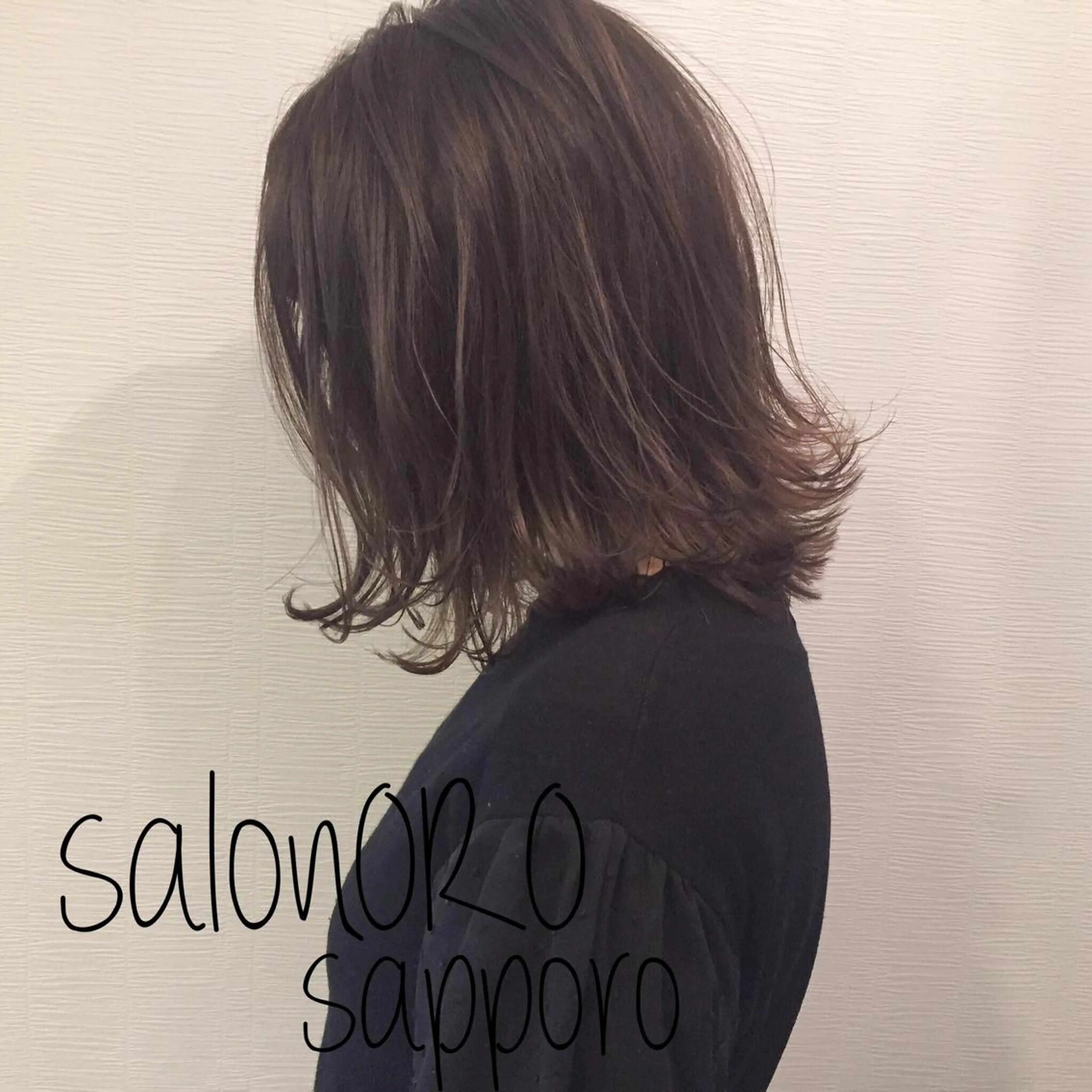 ミディアム カラー アディクシーカラー ブリーチ グラデーションカラー ブリーチなしカラー 似合わせカット カット ヘアカラー トリートメント toiro by lien hair atelier所属・池田 真由美のヘアスタイル