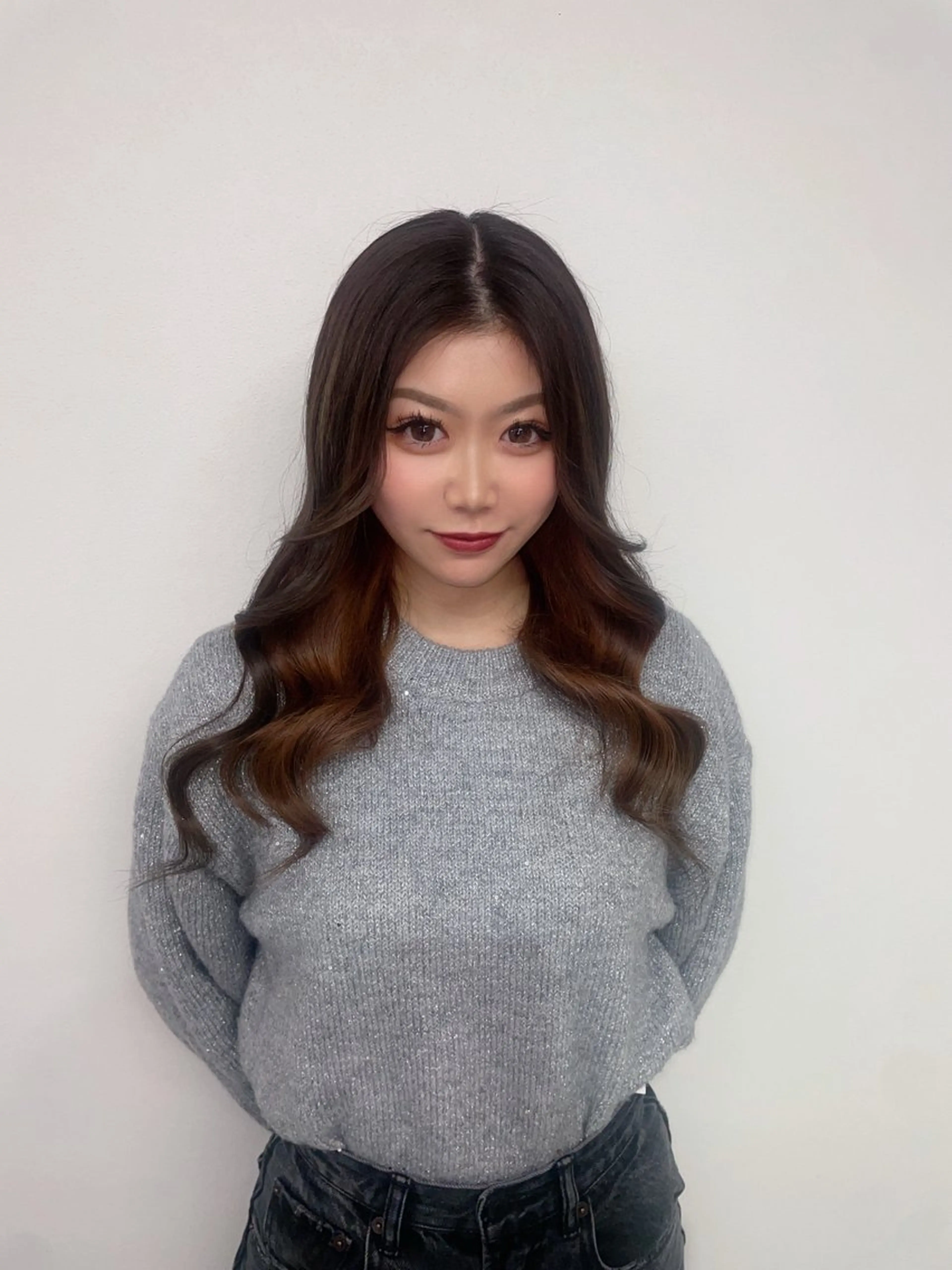 ミディアム ヘアカラー CHAiL所属・カラーエクステ koukiのヘアスタイル