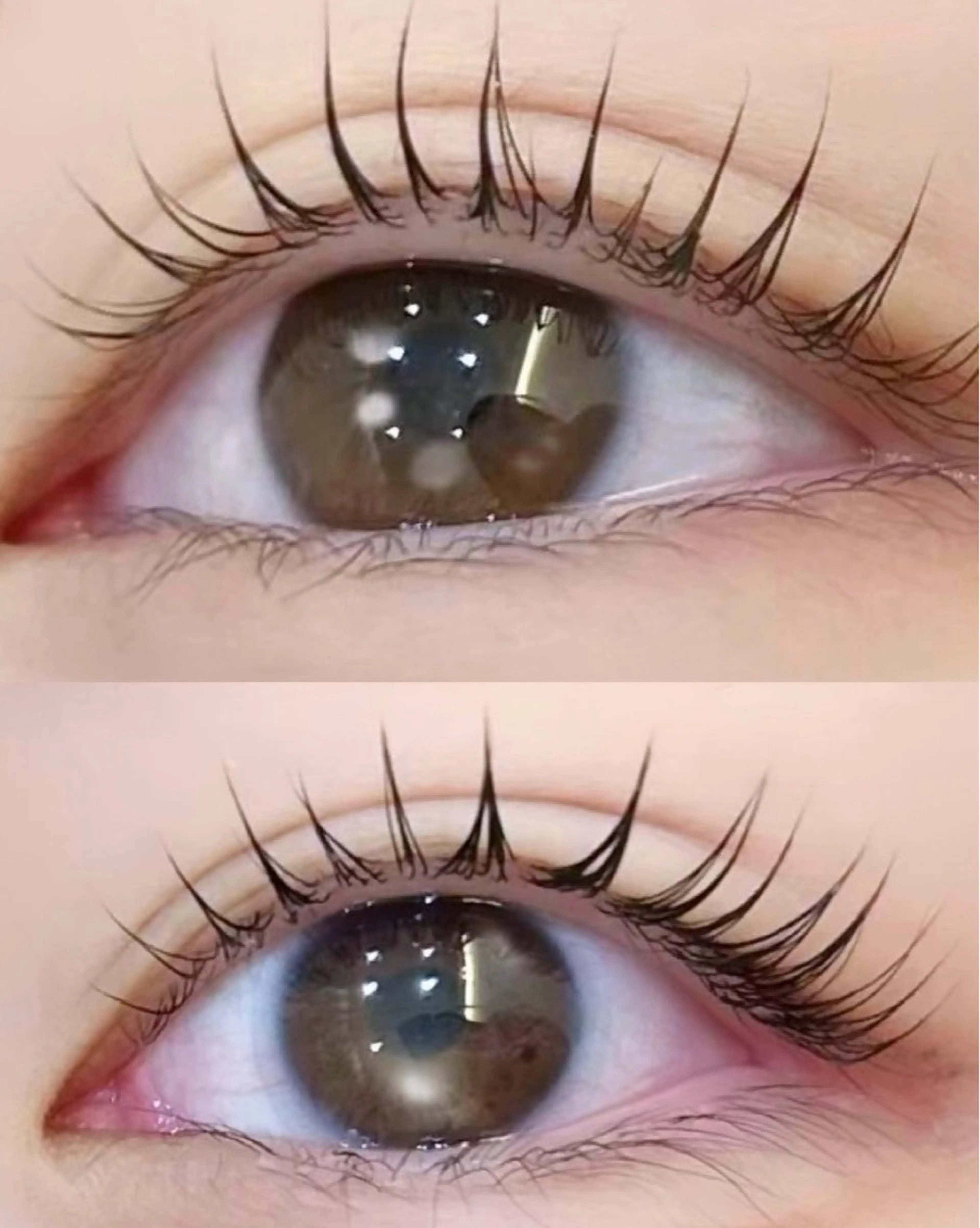 マツエク・マツパ eve🐰束間まつ毛 /透明感カラーのヘアスタイル