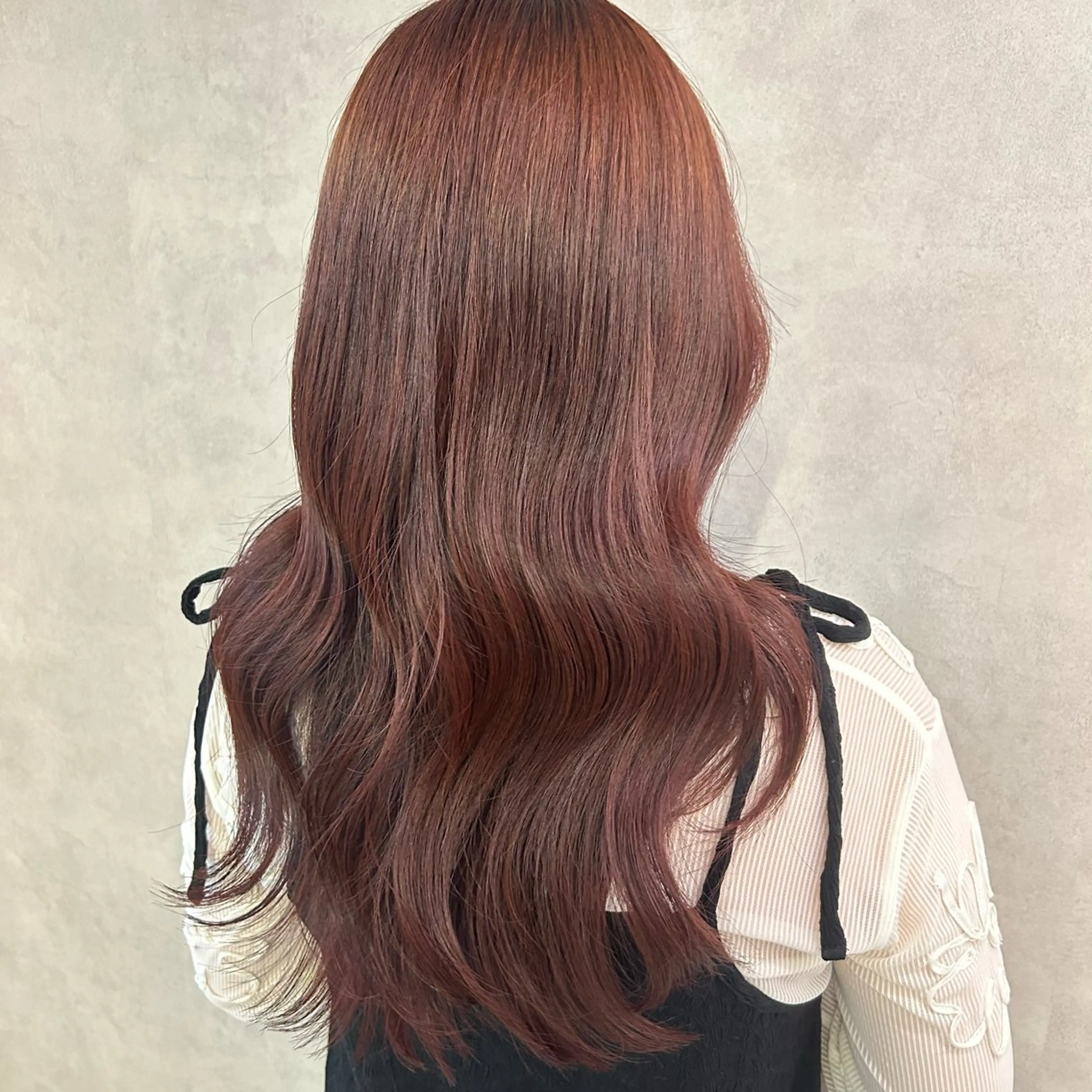 ロング カラー ブラウンカラー オレンジ ヘアカラー 透明感カラー🫧 /有野ひかりのヘアスタイル