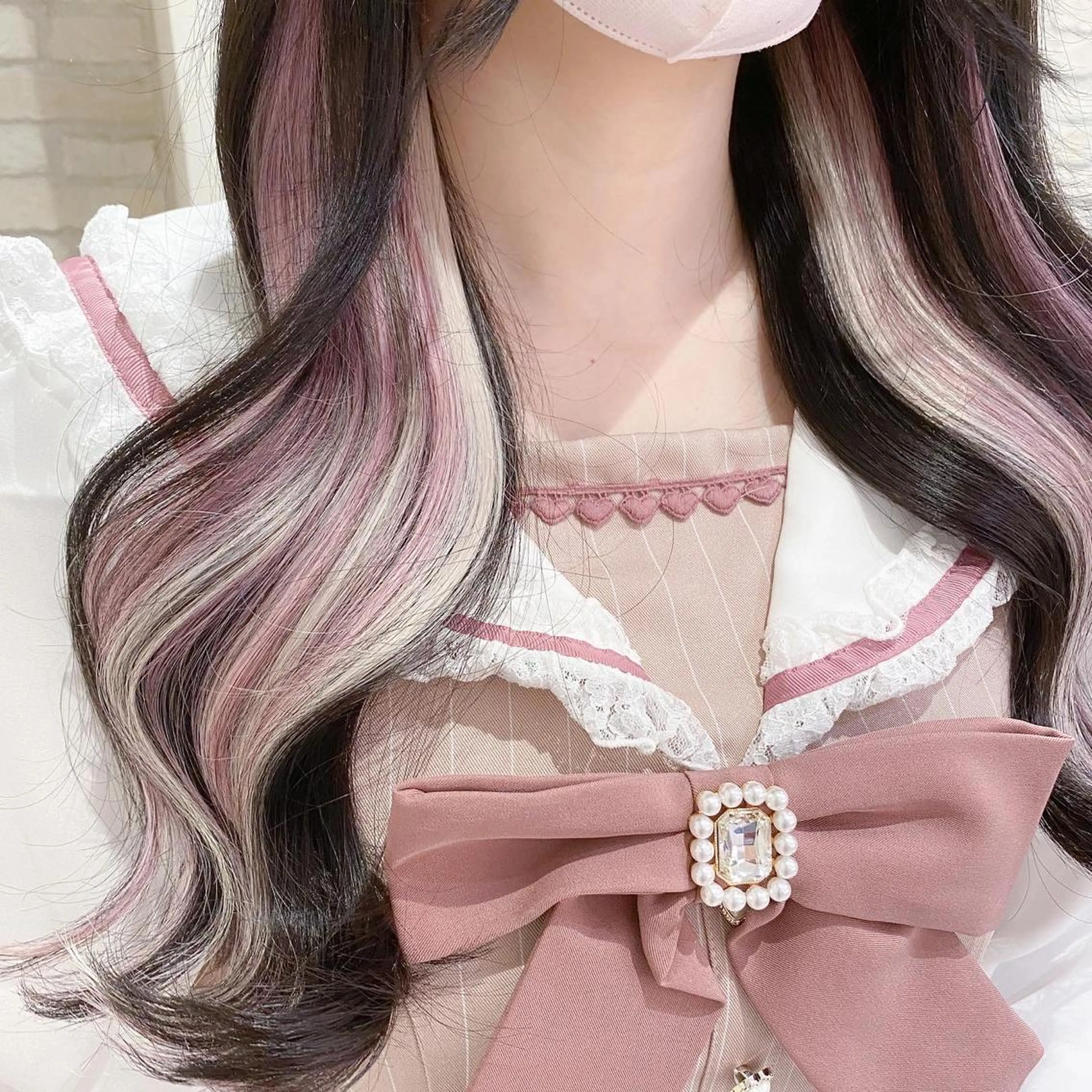 【今月限定💕】可愛いし早い❤️インナーエクステ20本＋エクステ調整カットの写真