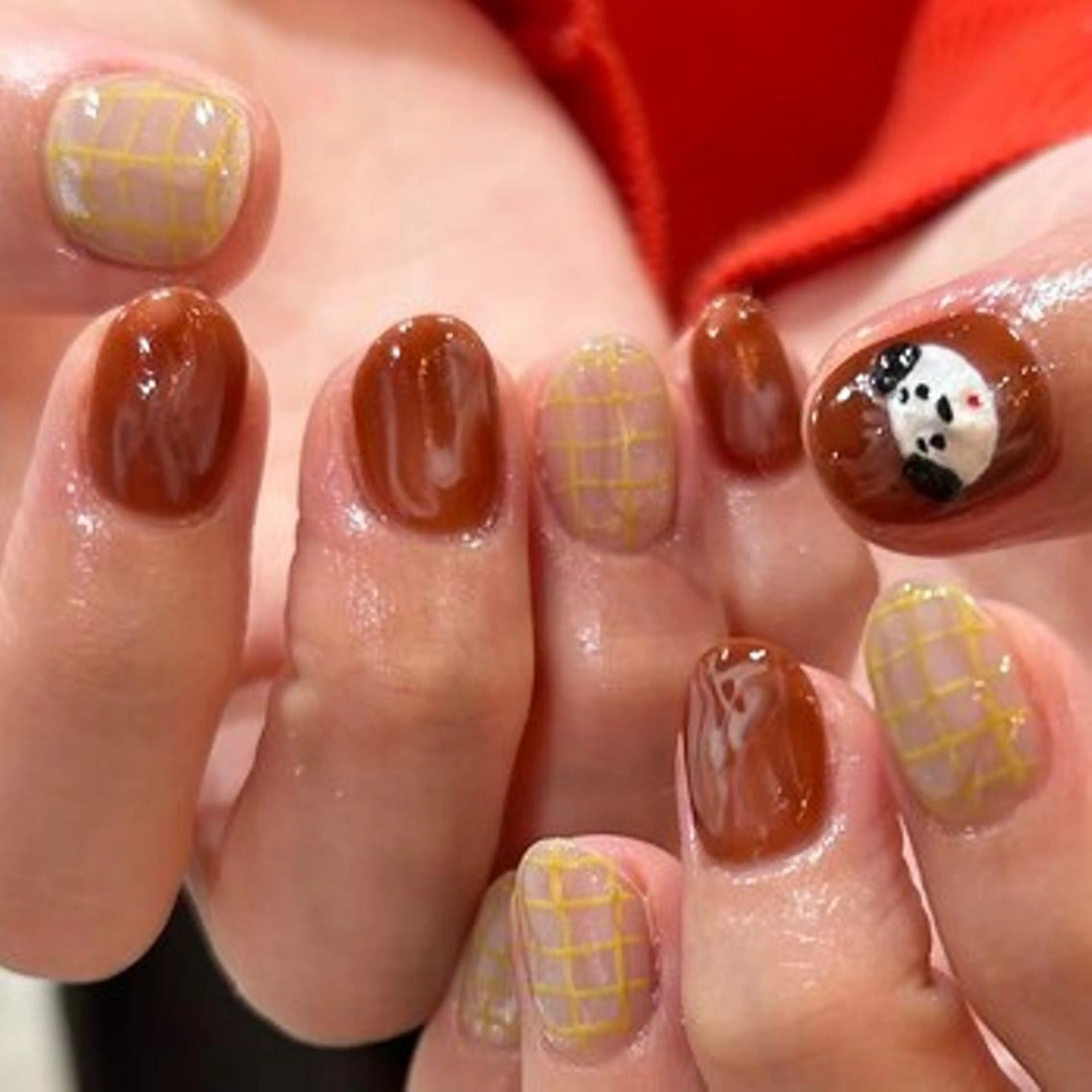 ネイル アートネイル ハンドネイル パラジェル認定サロン N°nail 立川のネイルデザイン