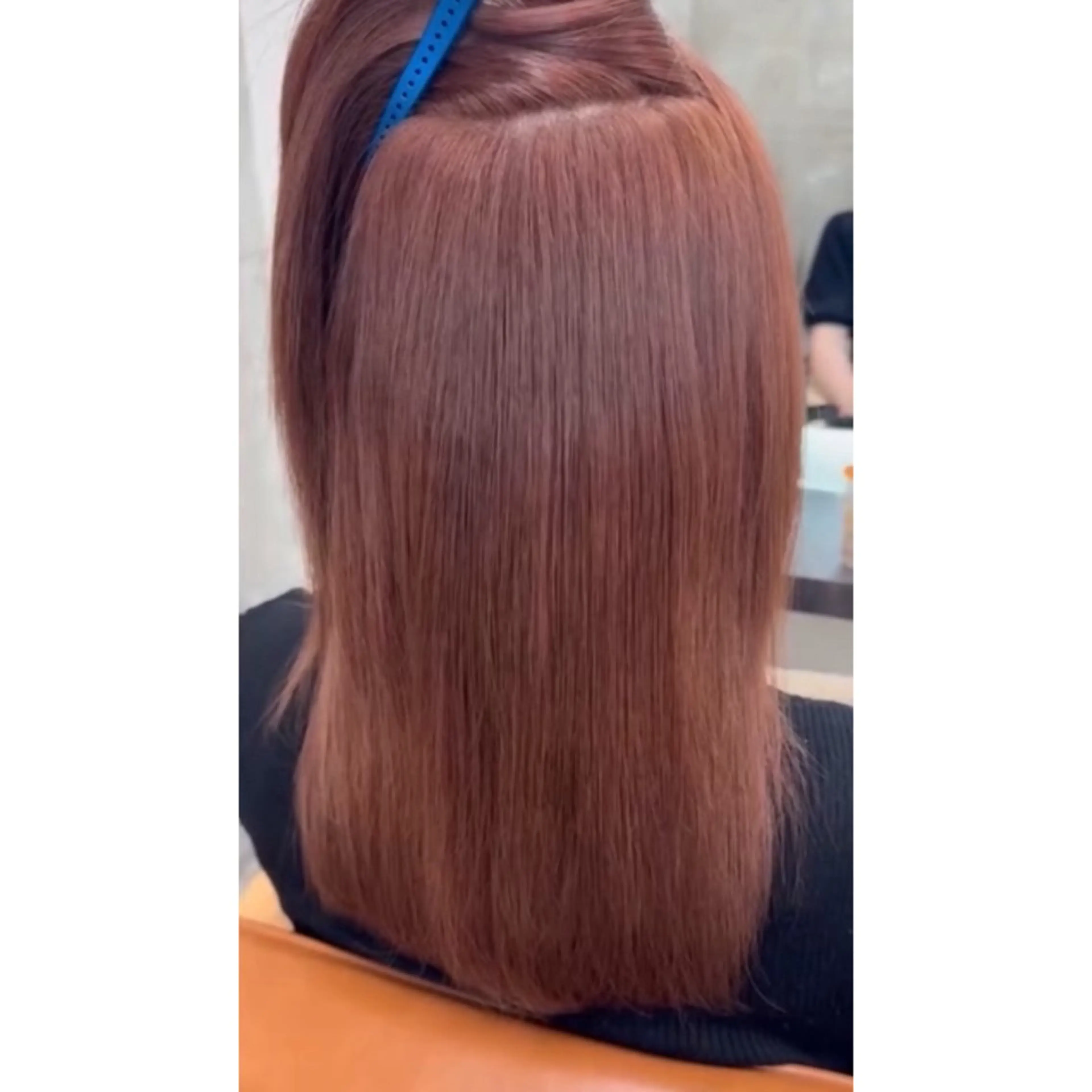 セミロング 韓国風/透明感カラー 🐵mayu* 🐵のヘアスタイル