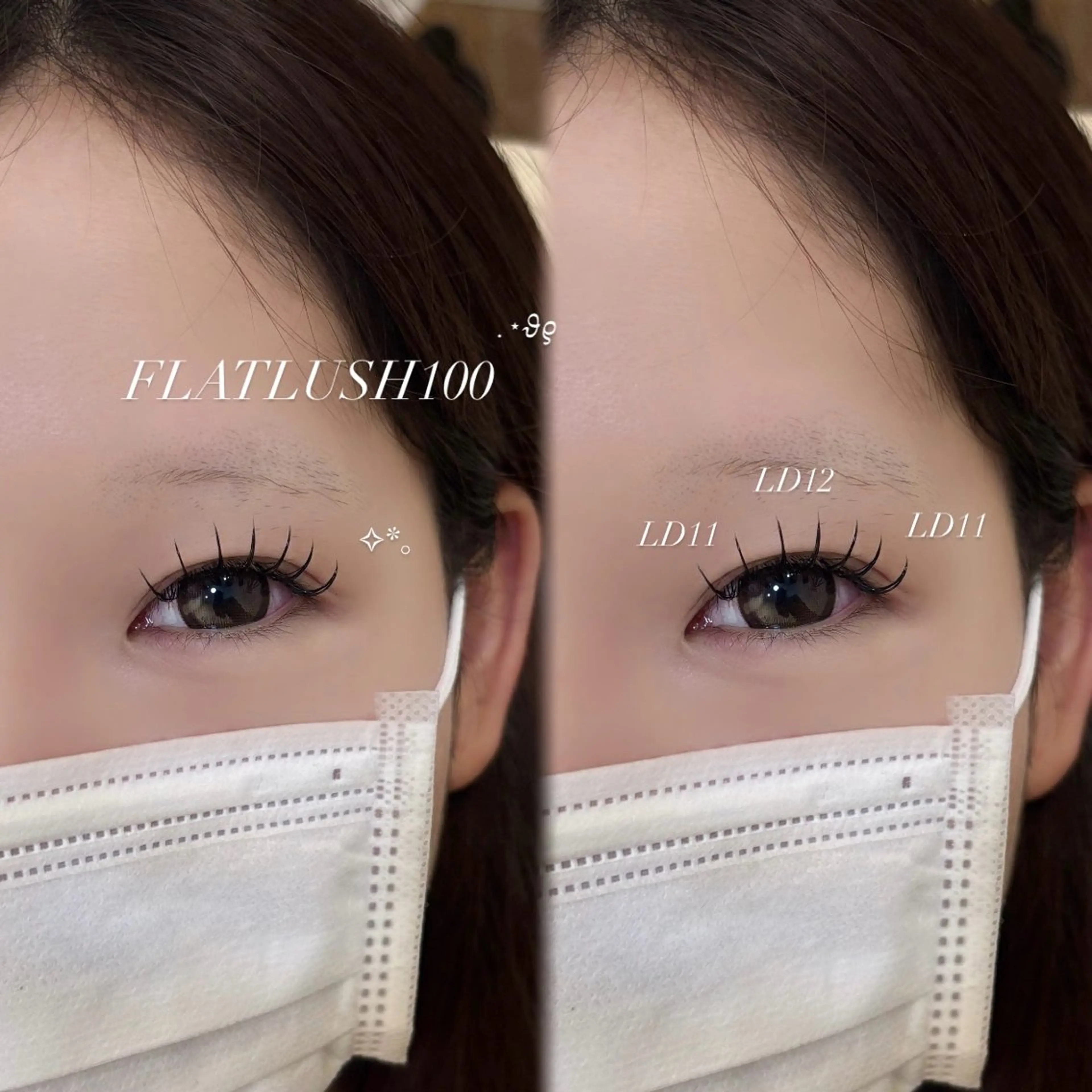 マツエク・マツパ Lカール CreBiA   eyelash所属・CreBiA🎀 ayaのマツエク・マツパデザイン