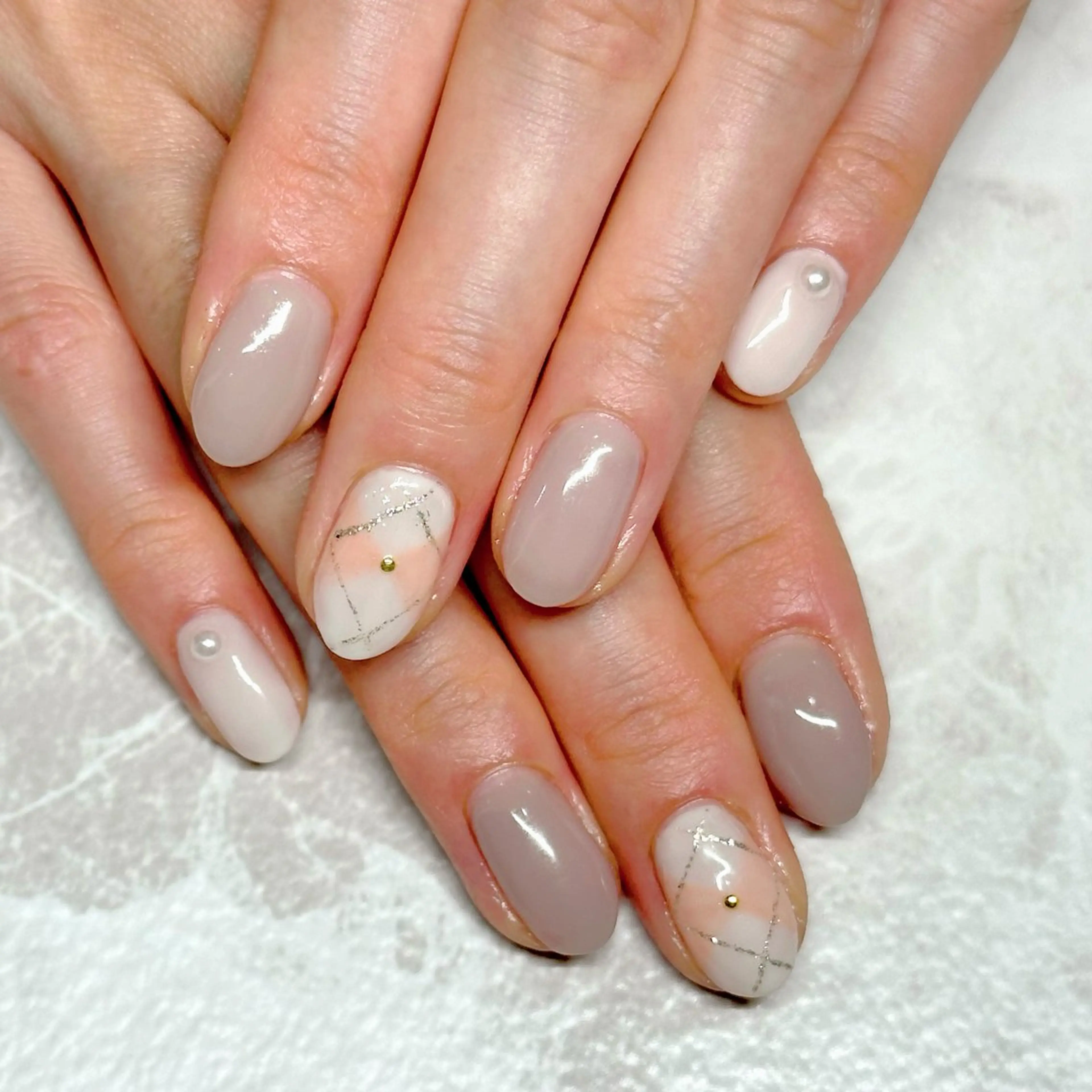 ネイル atelier salon Mar’s鶴ヶ島 アットホームサロン所属・a Tomokaのネイルデザイン