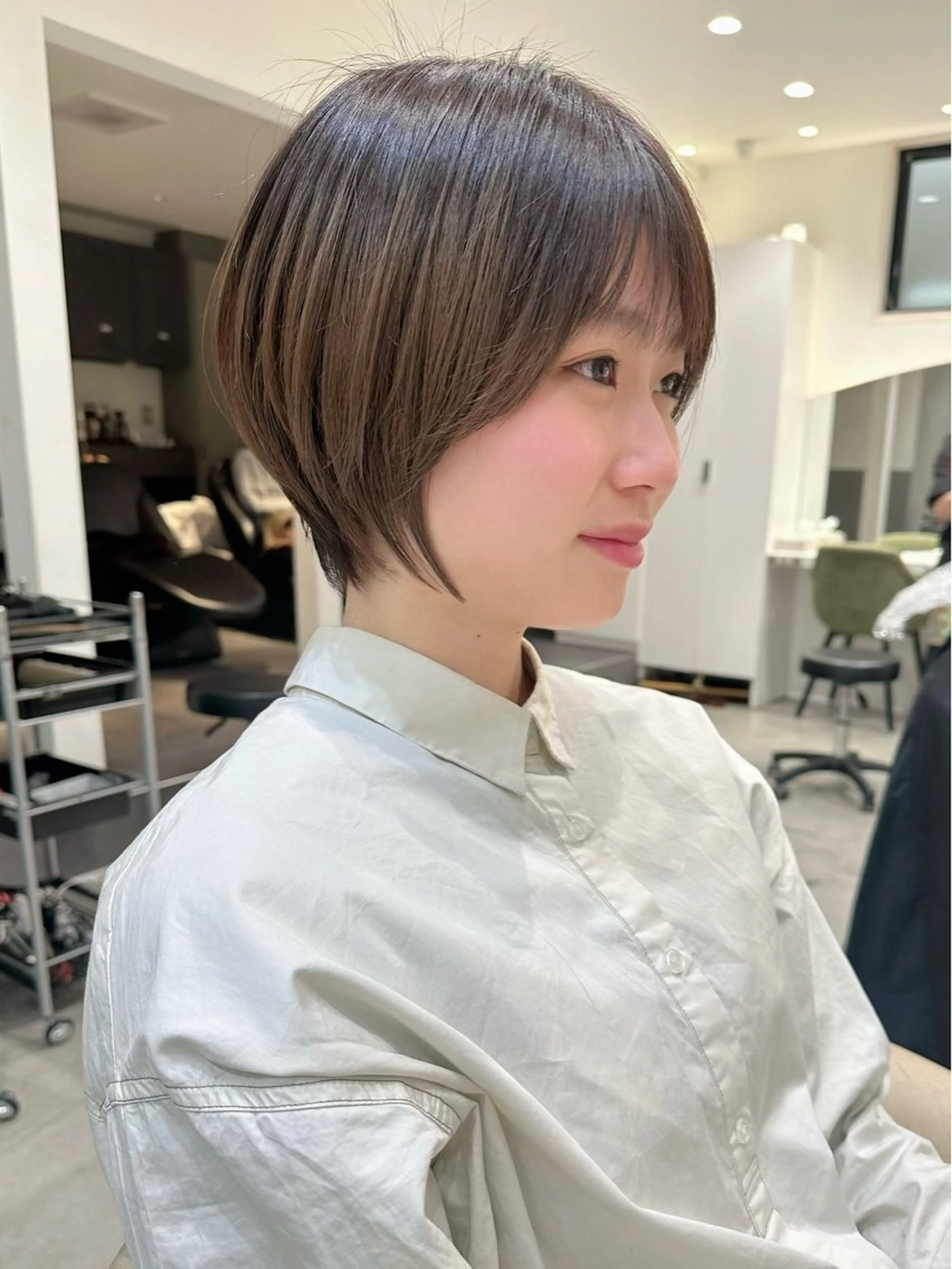 ショート カット ヘアカラー トリートメント 【店長】Lond山本 大輔のヘアスタイル