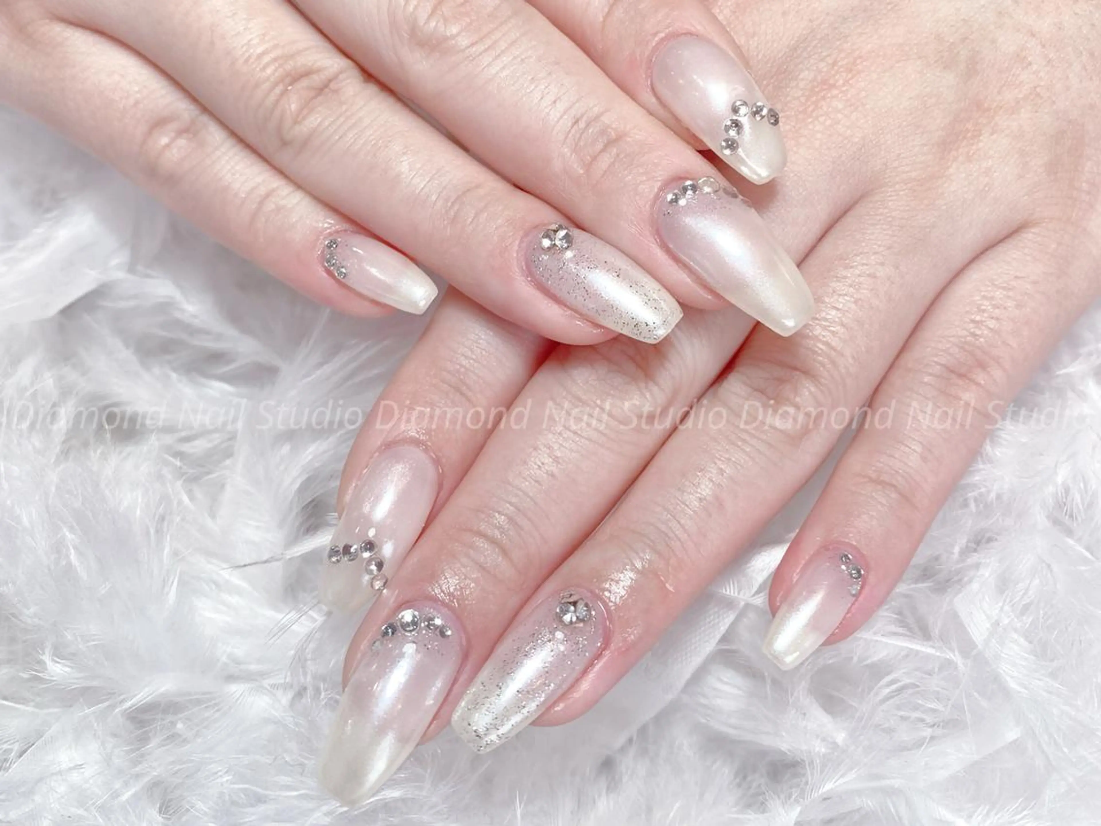 ハンドネイル ハンドケア Diamond 🚢のネイルデザイン