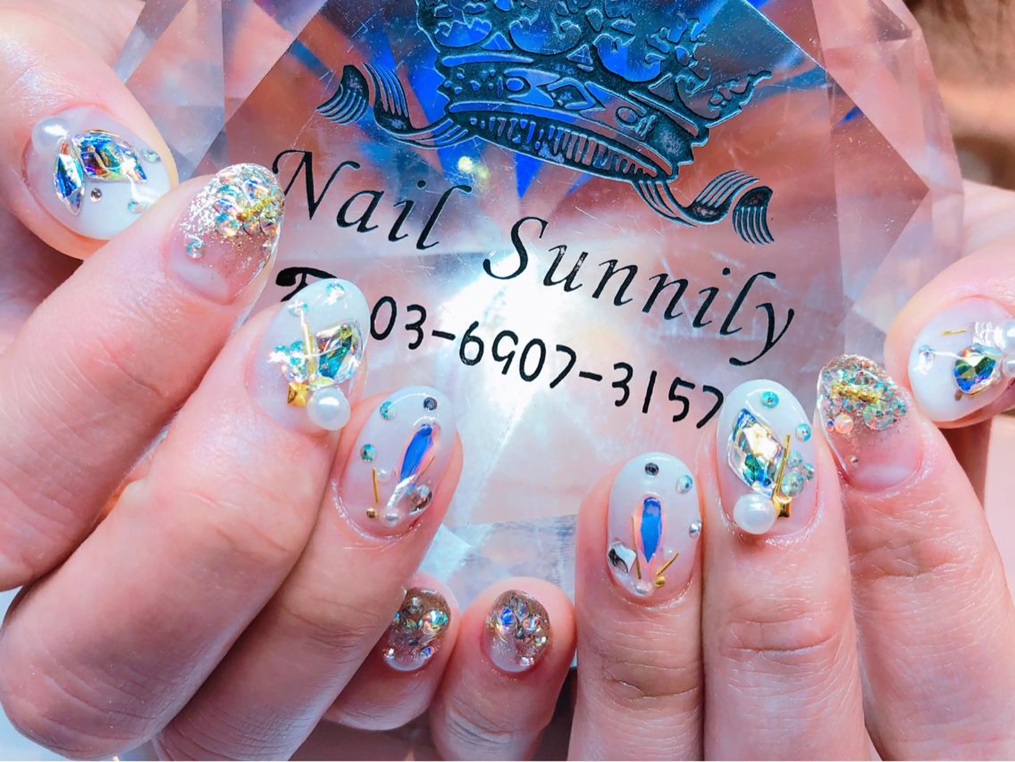 ネイル 長さだし専門店 M2　rikaのネイルデザイン