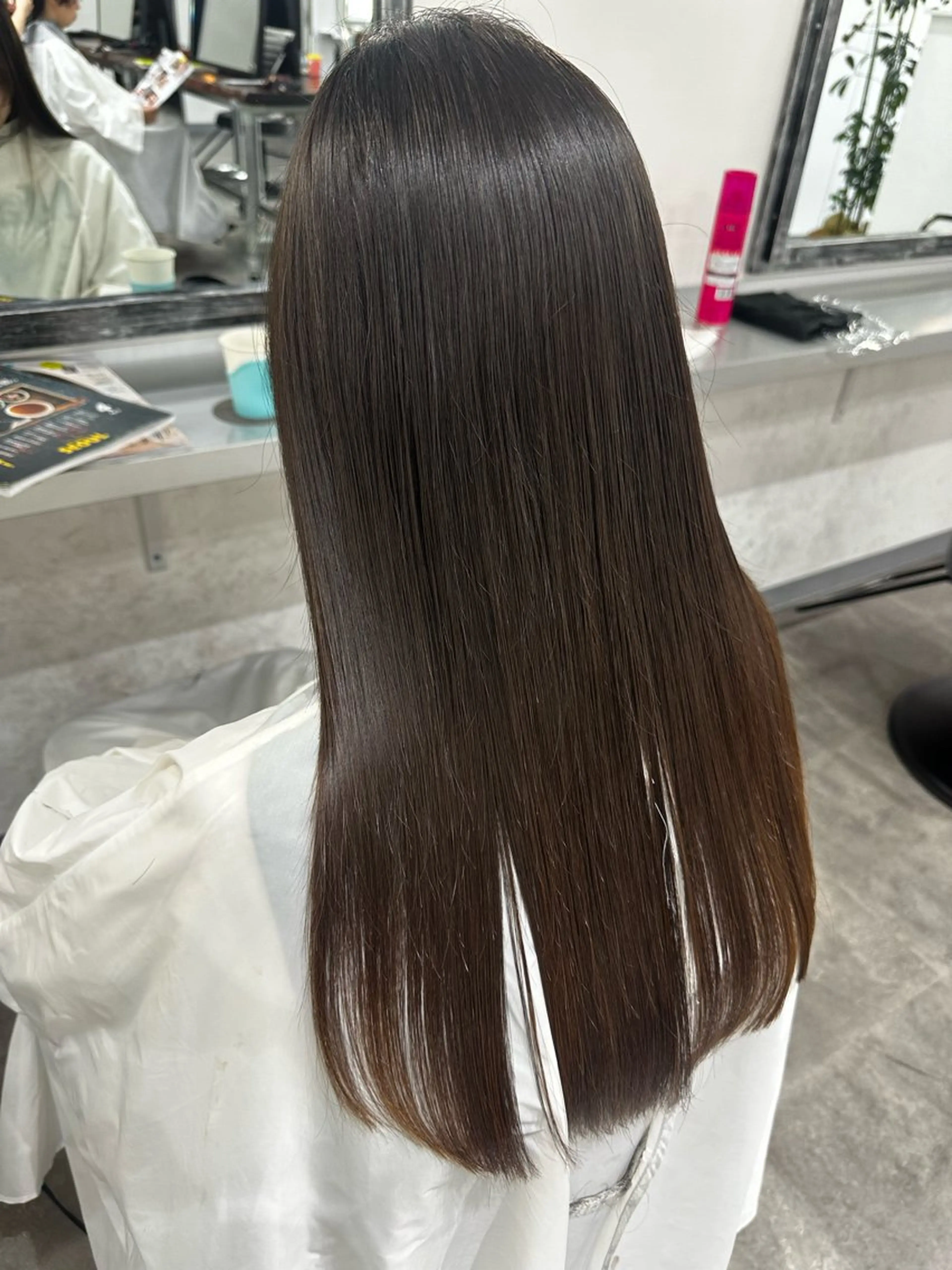 ロング 髪質改善 篠崎 佑季のヘアスタイル