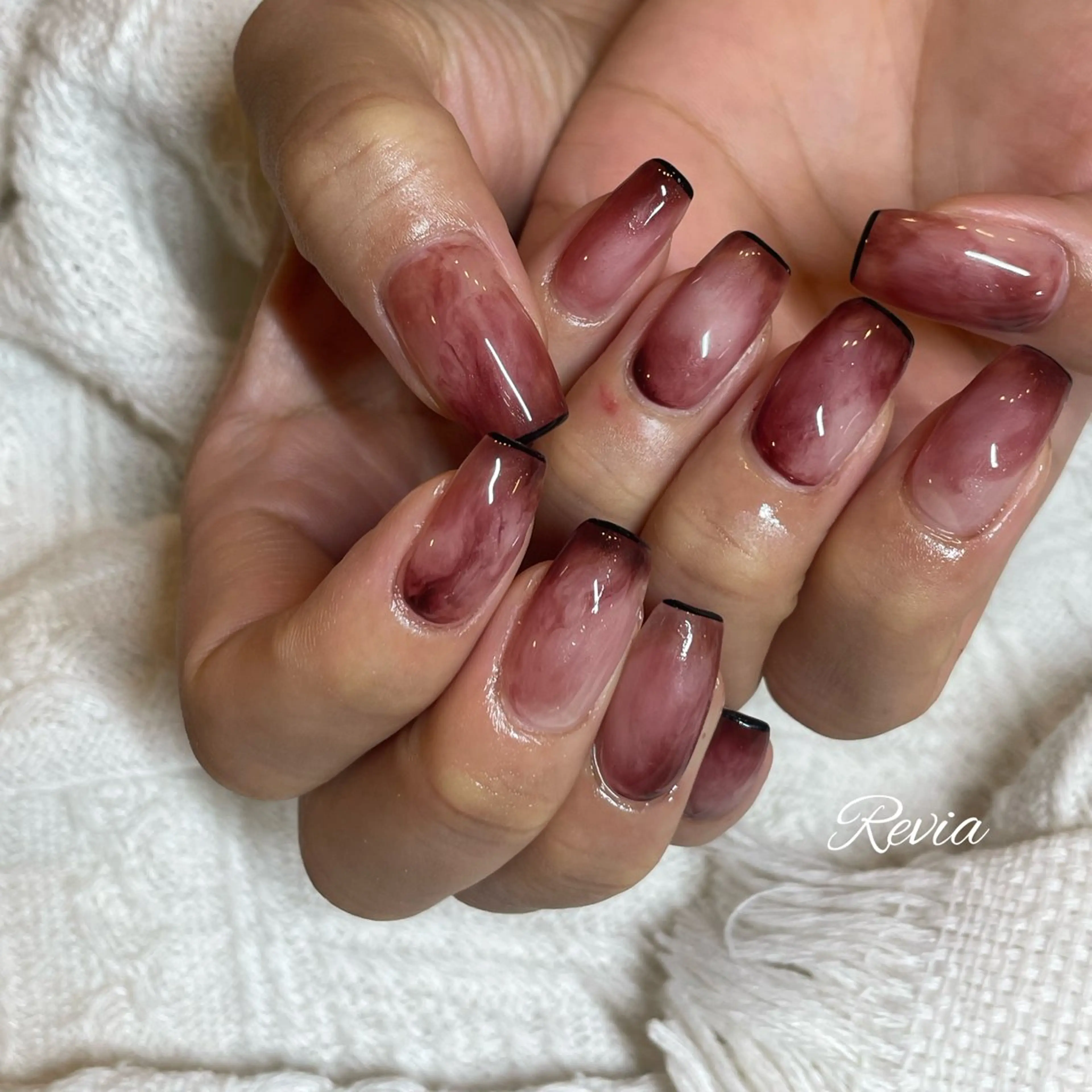 ネイル ハンドネイル revia所属・ERI Nailistのネイルデザイン