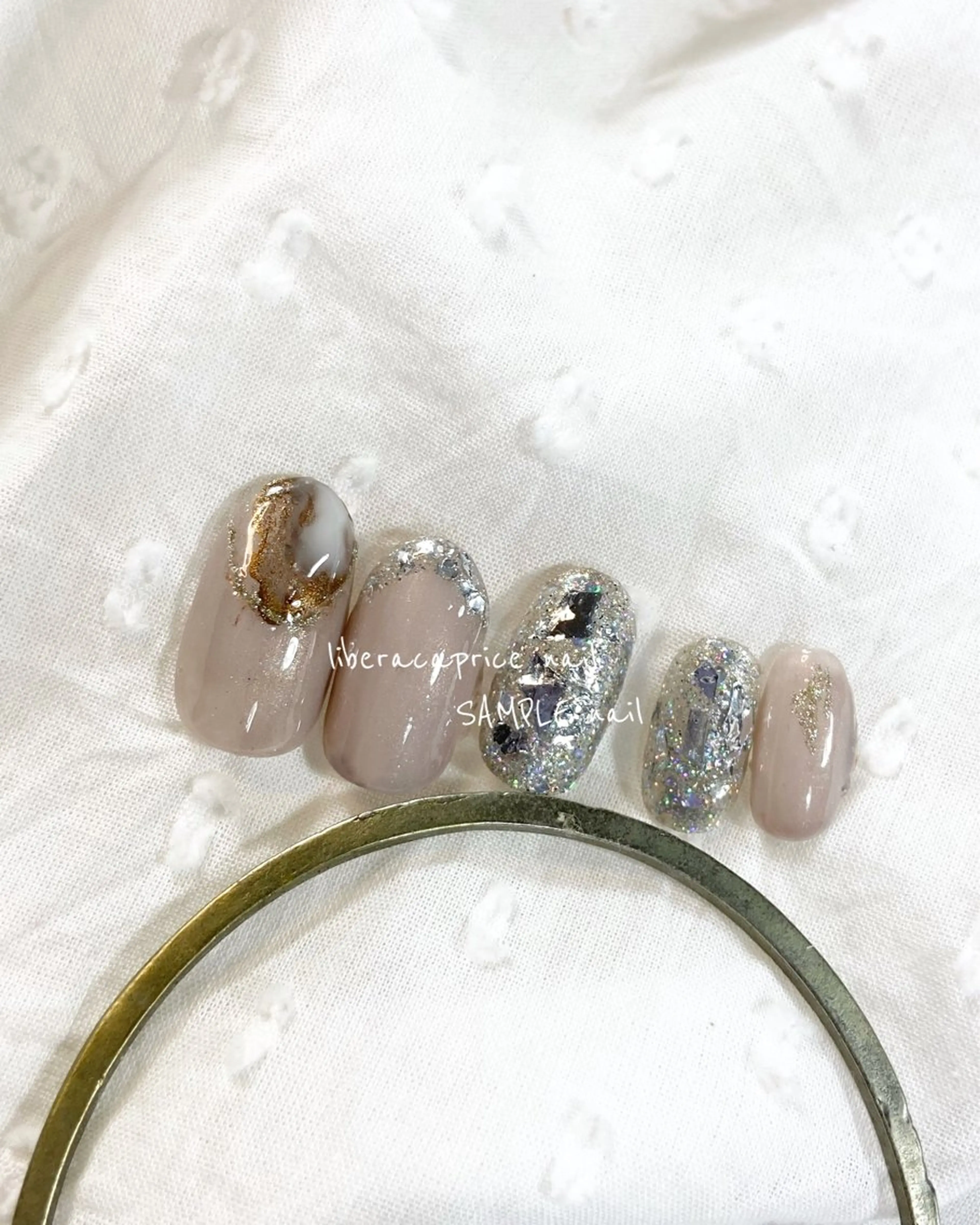 ネイル アートネイル フットネイル ジェルネイル ゴールド 韓国ネイル ネイル･エステ afdlbcのネイルデザイン