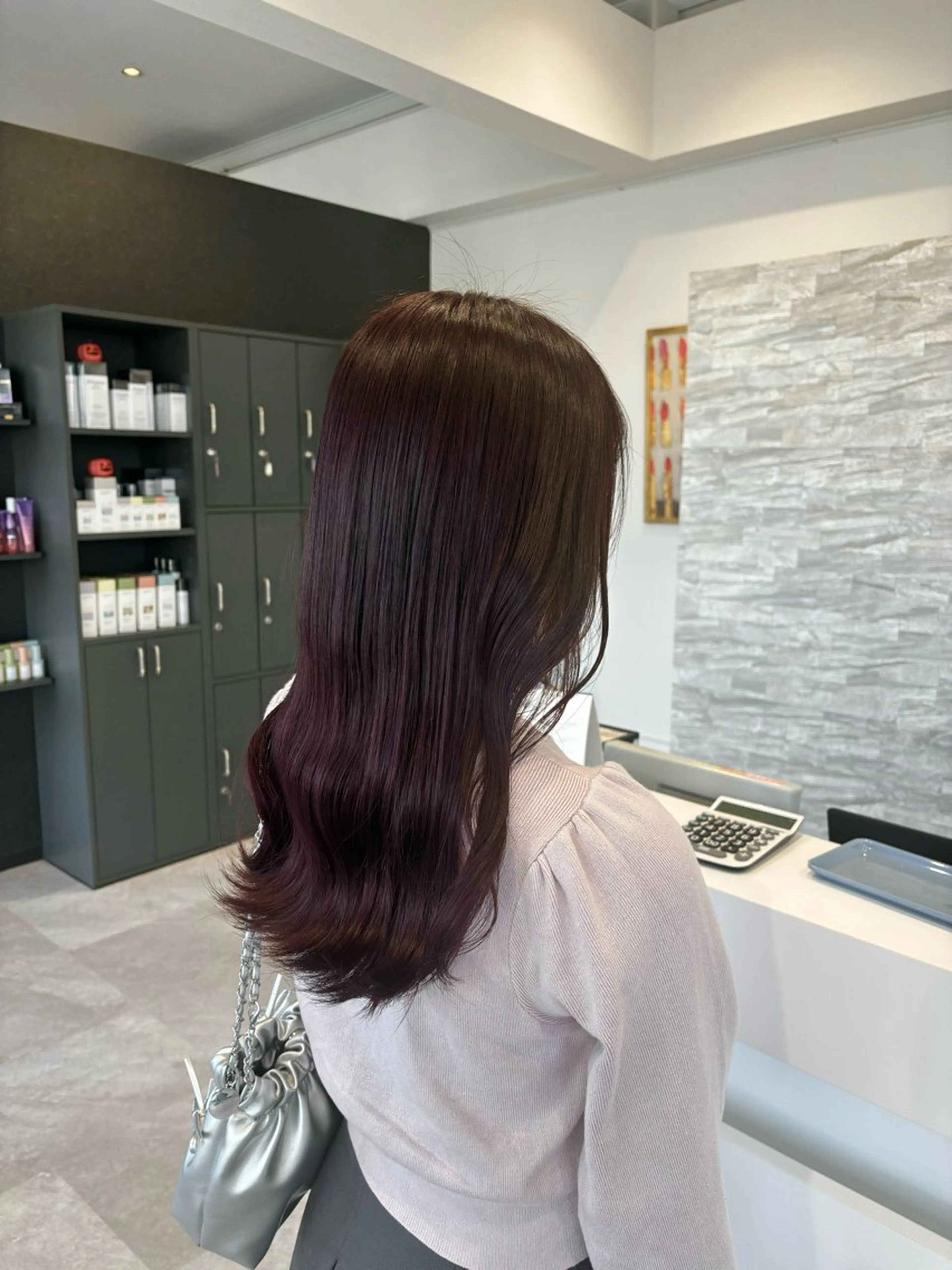 セミロング カット ヘアカラー トリートメント maki💖 ボブ/縮毛矯正のヘアスタイル