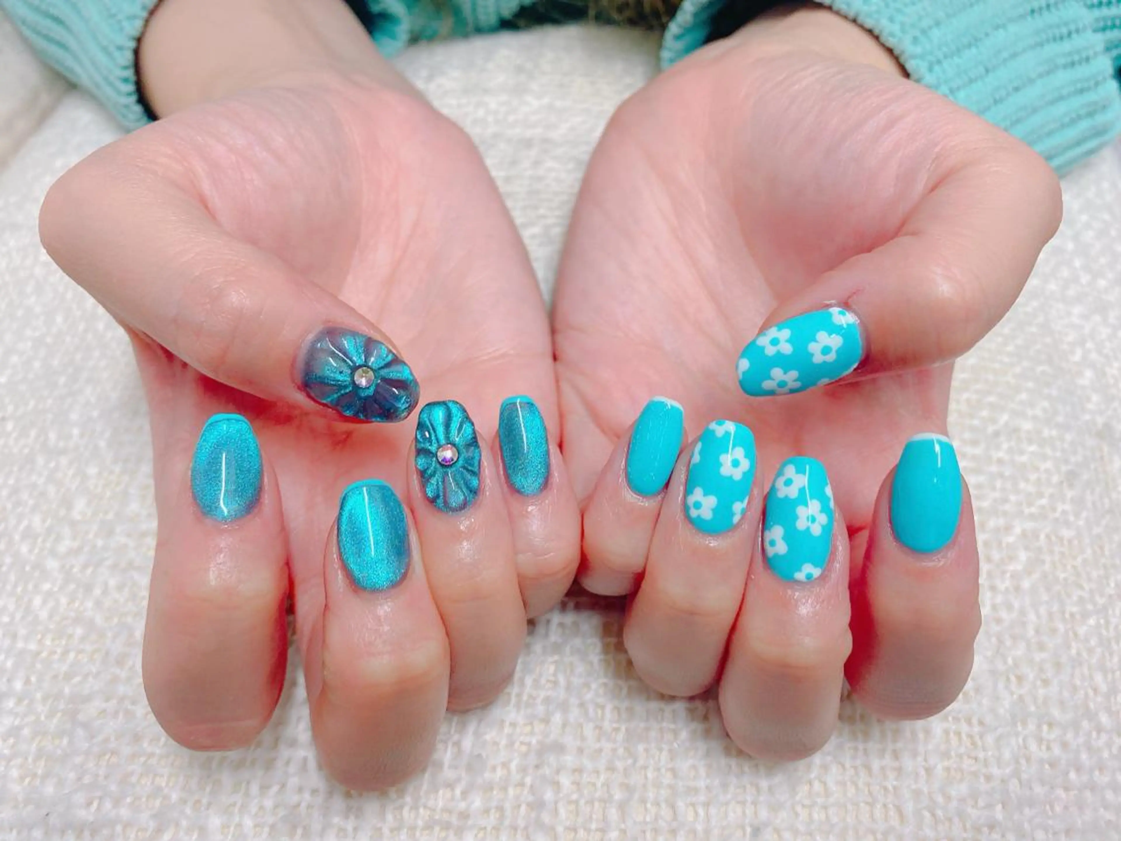 ハンドネイル Nail&Eyelash epa 仙台駅前店所属・さとう のぞみのネイルデザイン