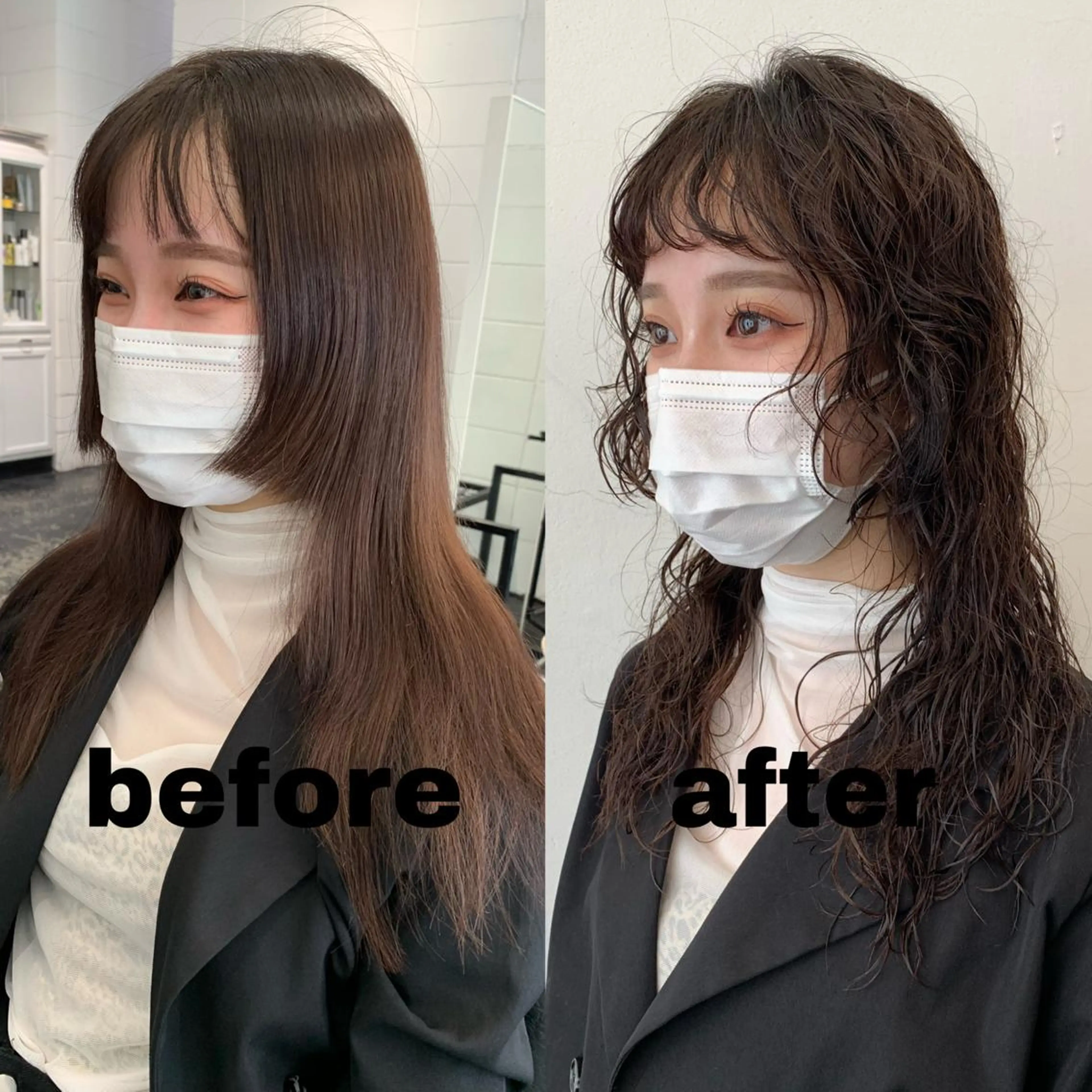 ロング パーマ カット パーマ レイヤーカット/艶髪 ✨💭KIRARIのヘアスタイル