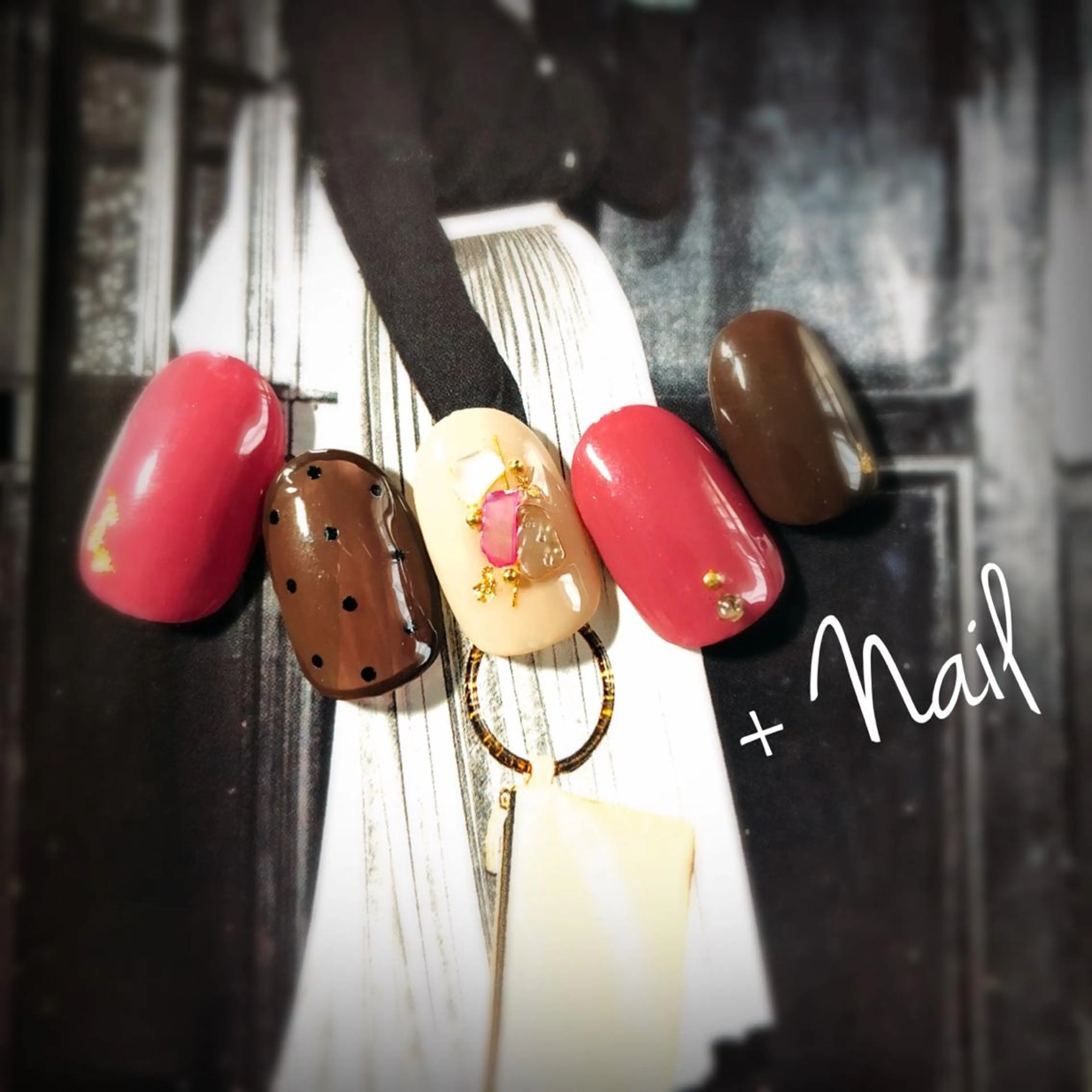 ネイル Aim* 深爪・自爪育成専門店のネイルデザイン