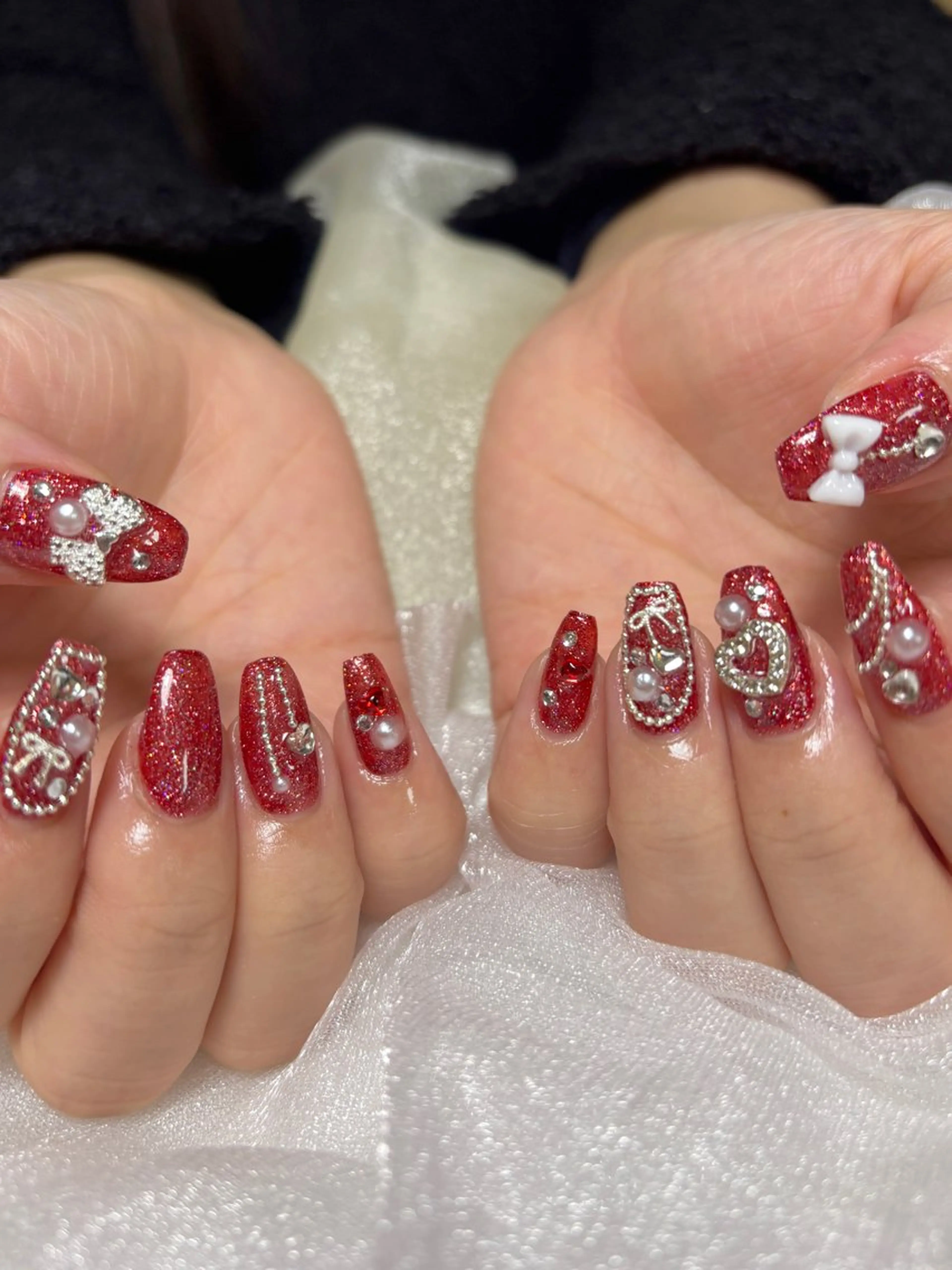 ミディアム ハンドネイル mer natsumiのネイルデザイン